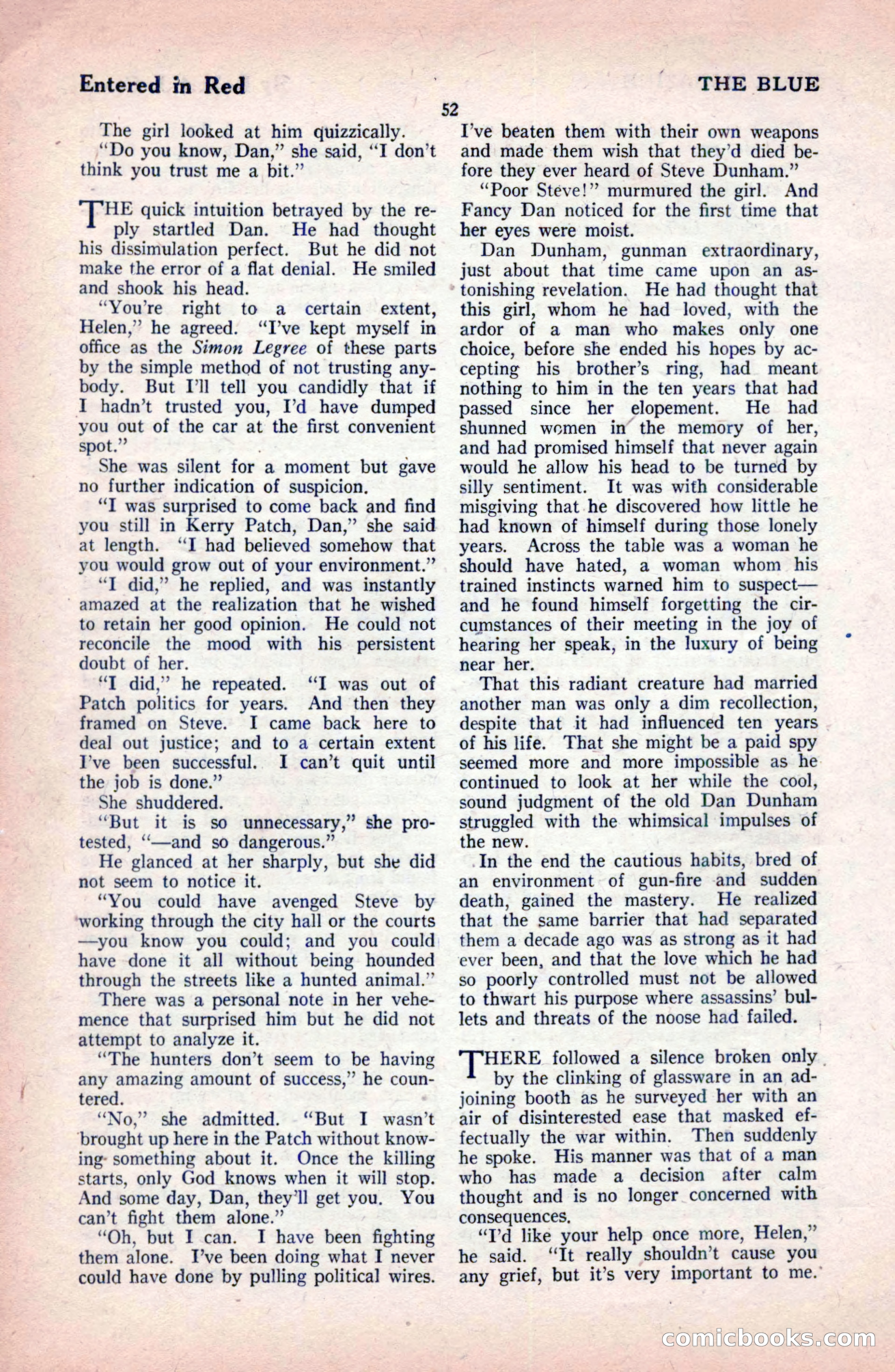 The Blue Book Magazine, February 1921 — page 58 of 212