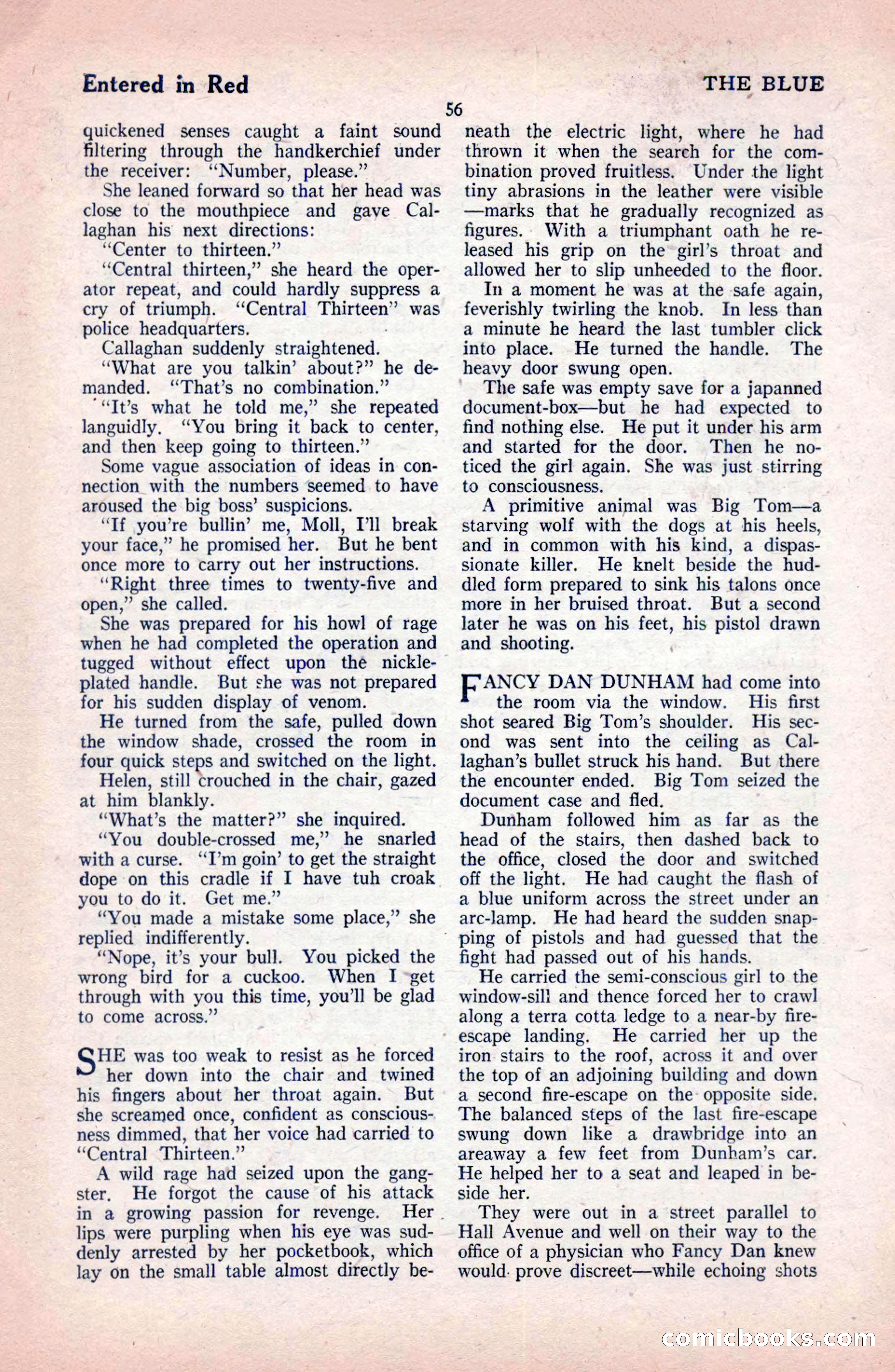 The Blue Book Magazine, February 1921 — page 62 of 212