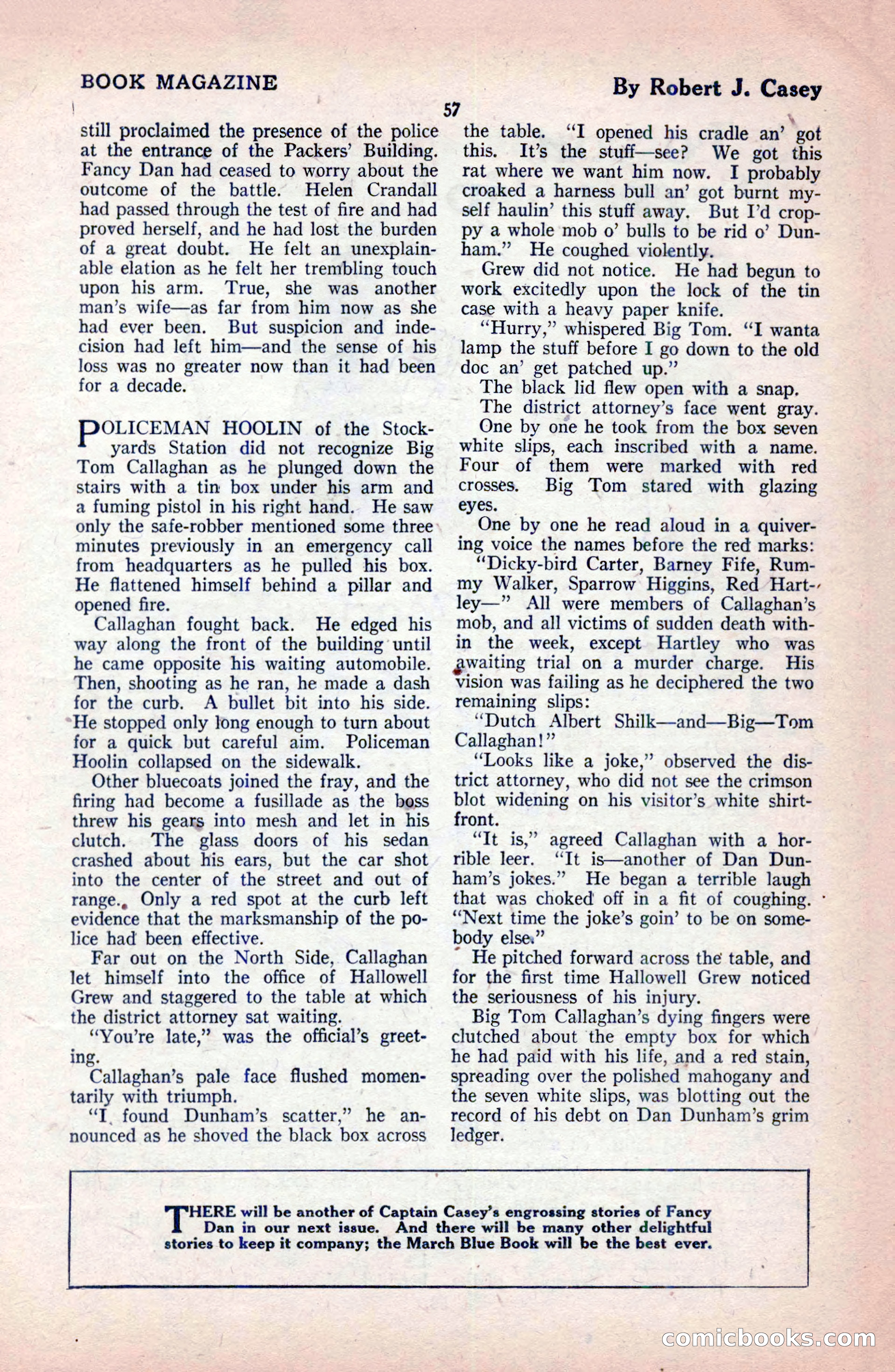 The Blue Book Magazine, February 1921 — page 63 of 212