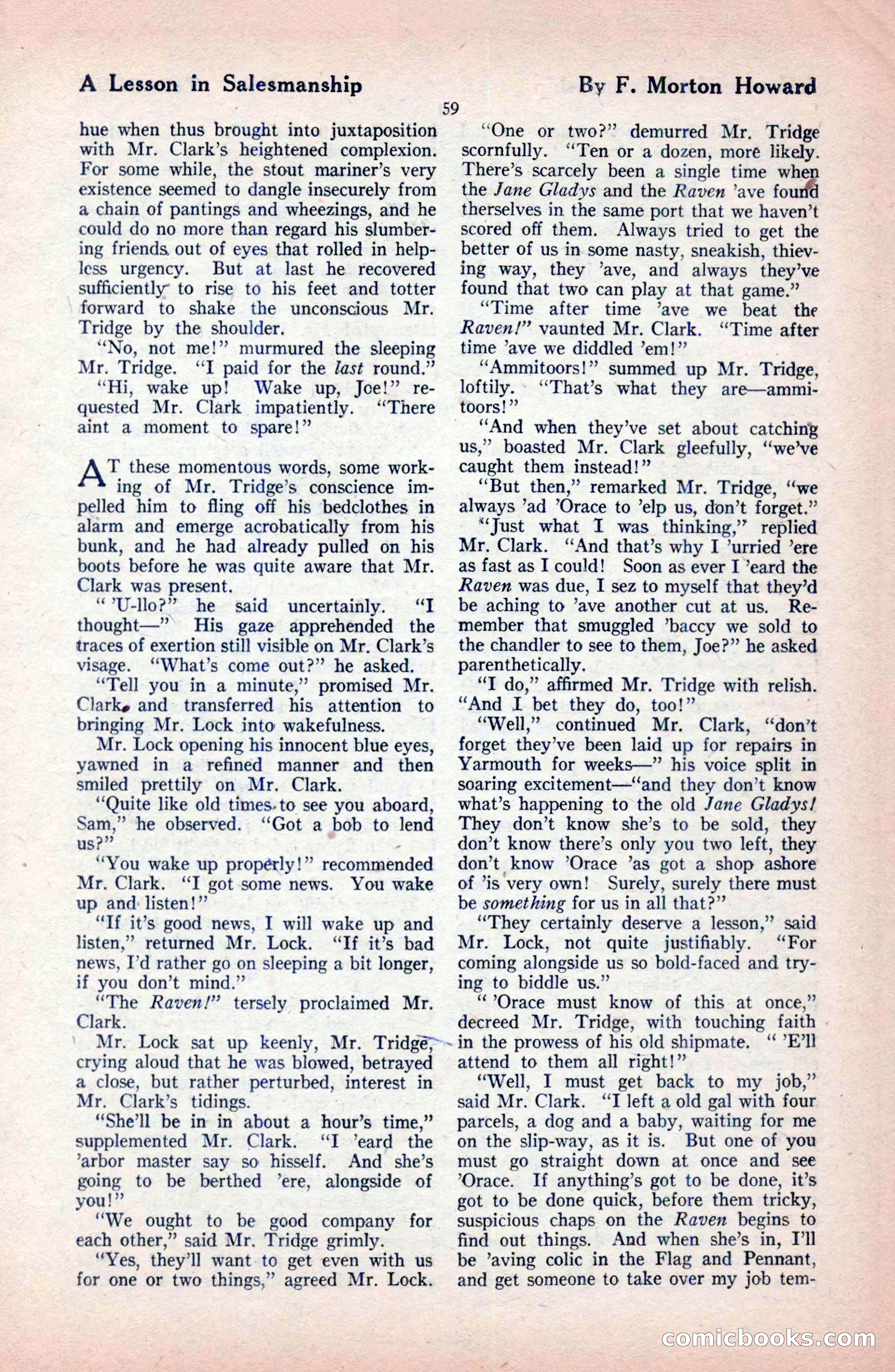 The Blue Book Magazine, February 1921 — page 65 of 212