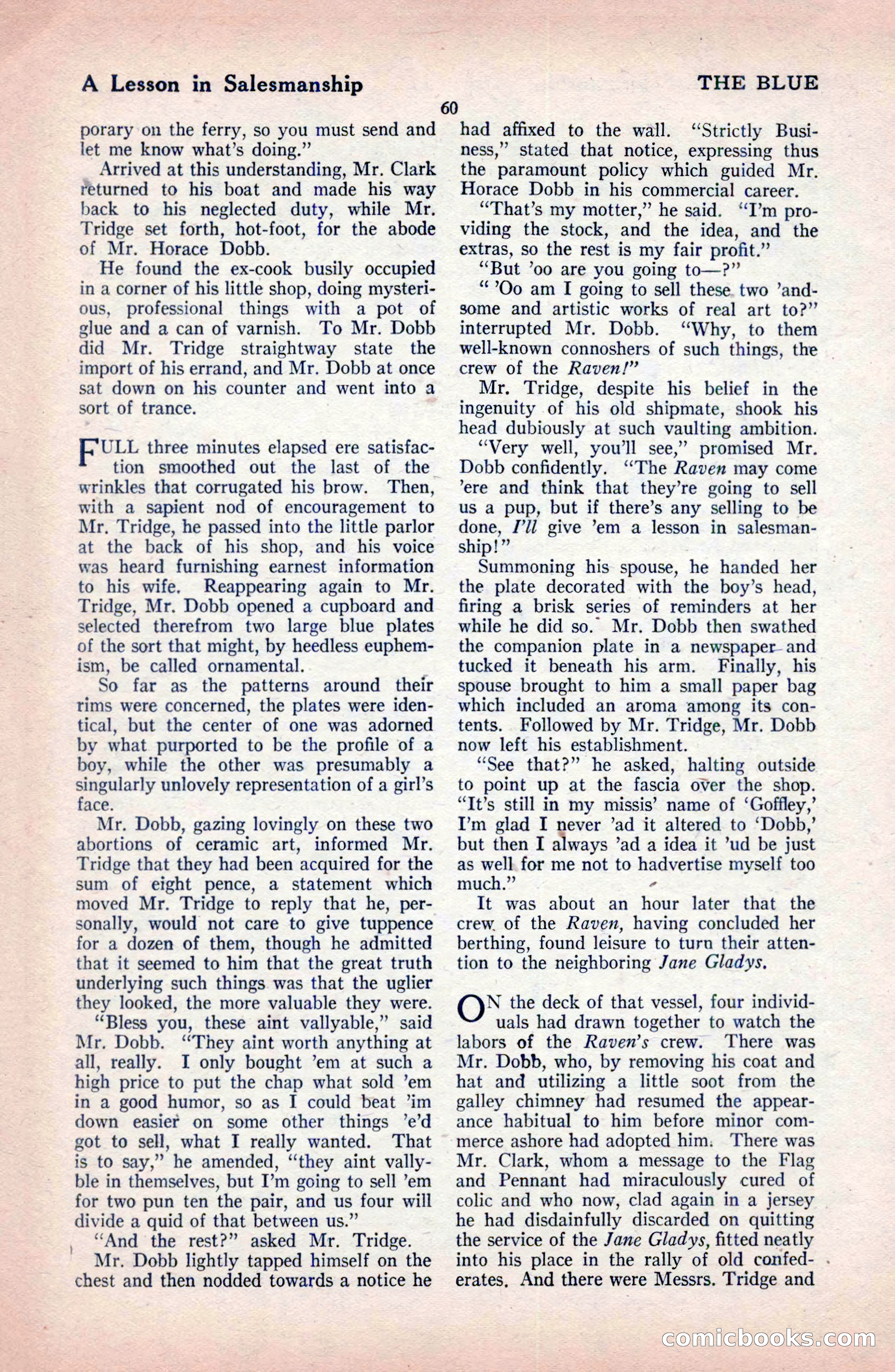 The Blue Book Magazine, February 1921 — page 66 of 212