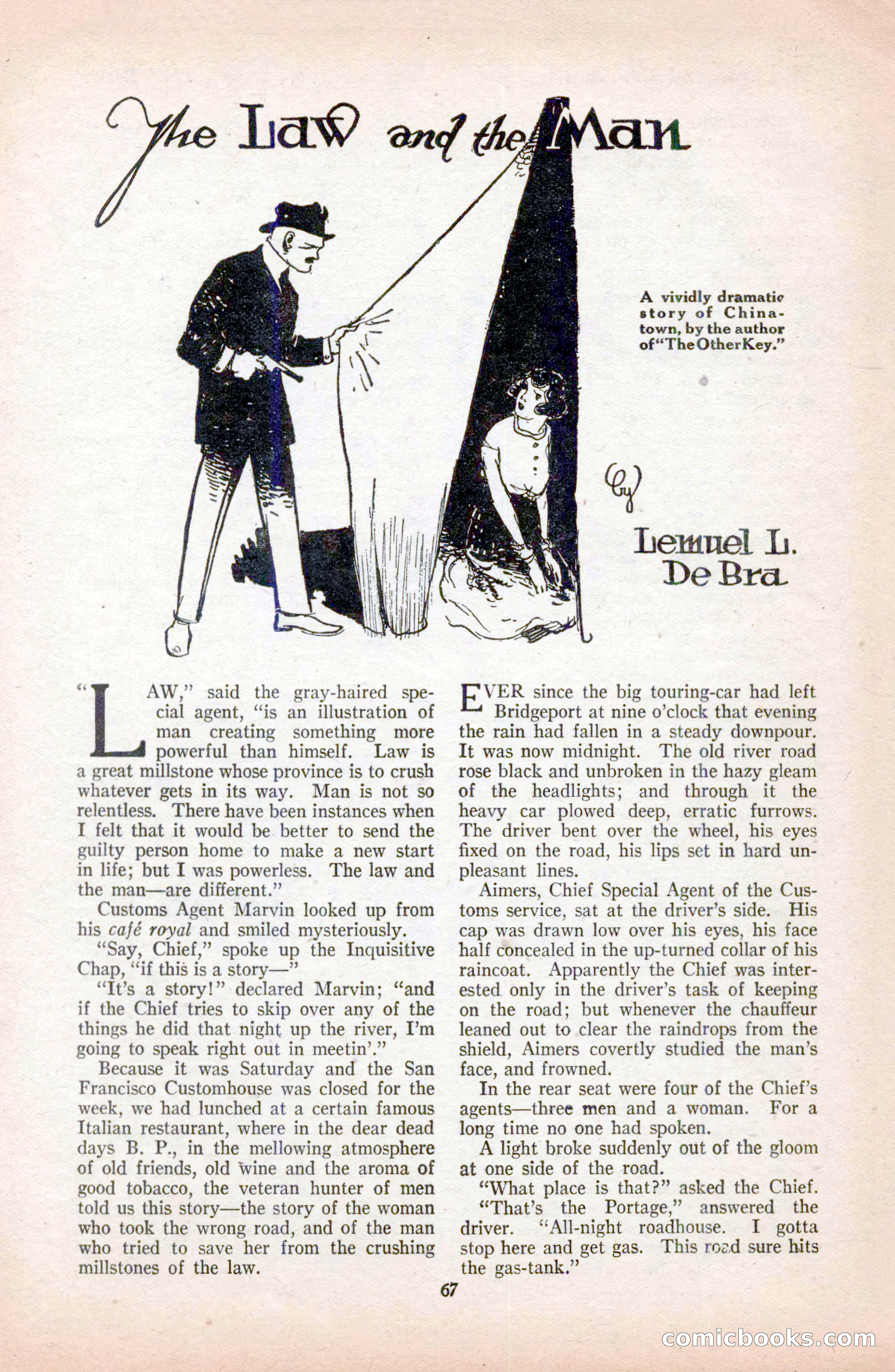 The Blue Book Magazine, February 1921 — page 73 of 212