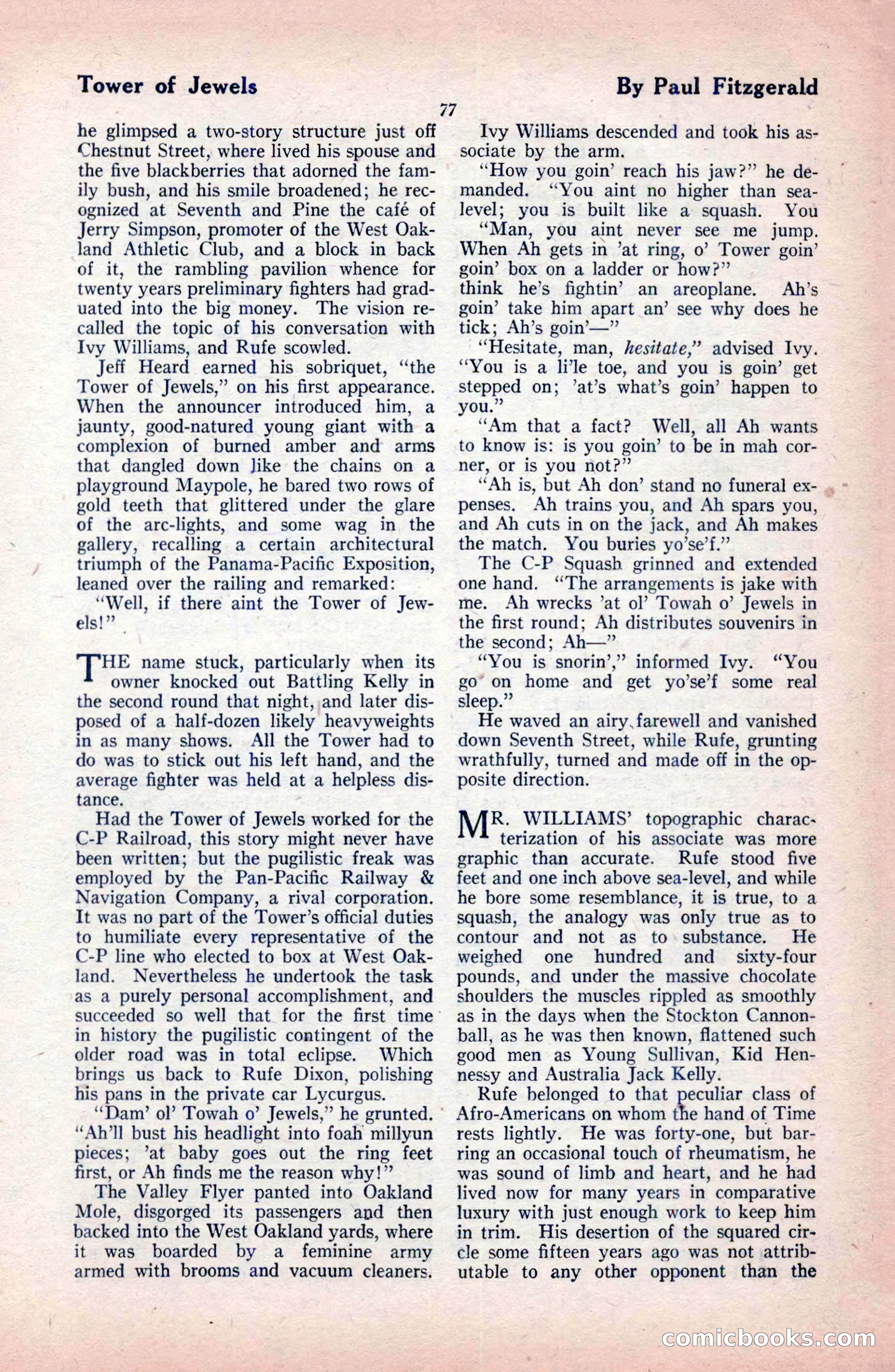 The Blue Book Magazine, February 1921 — page 83 of 212