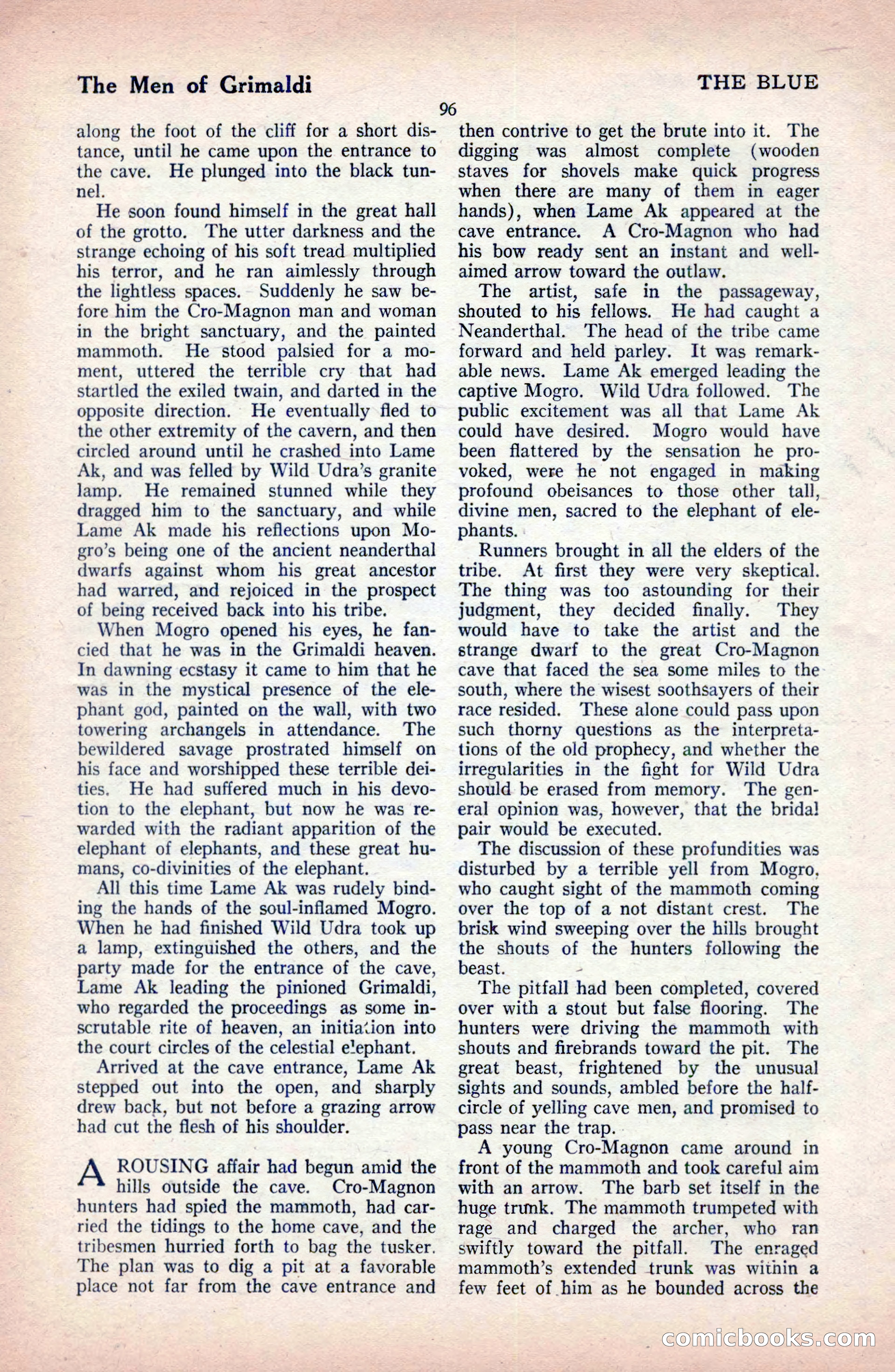 The Blue Book Magazine, February 1921 — page 102 of 212