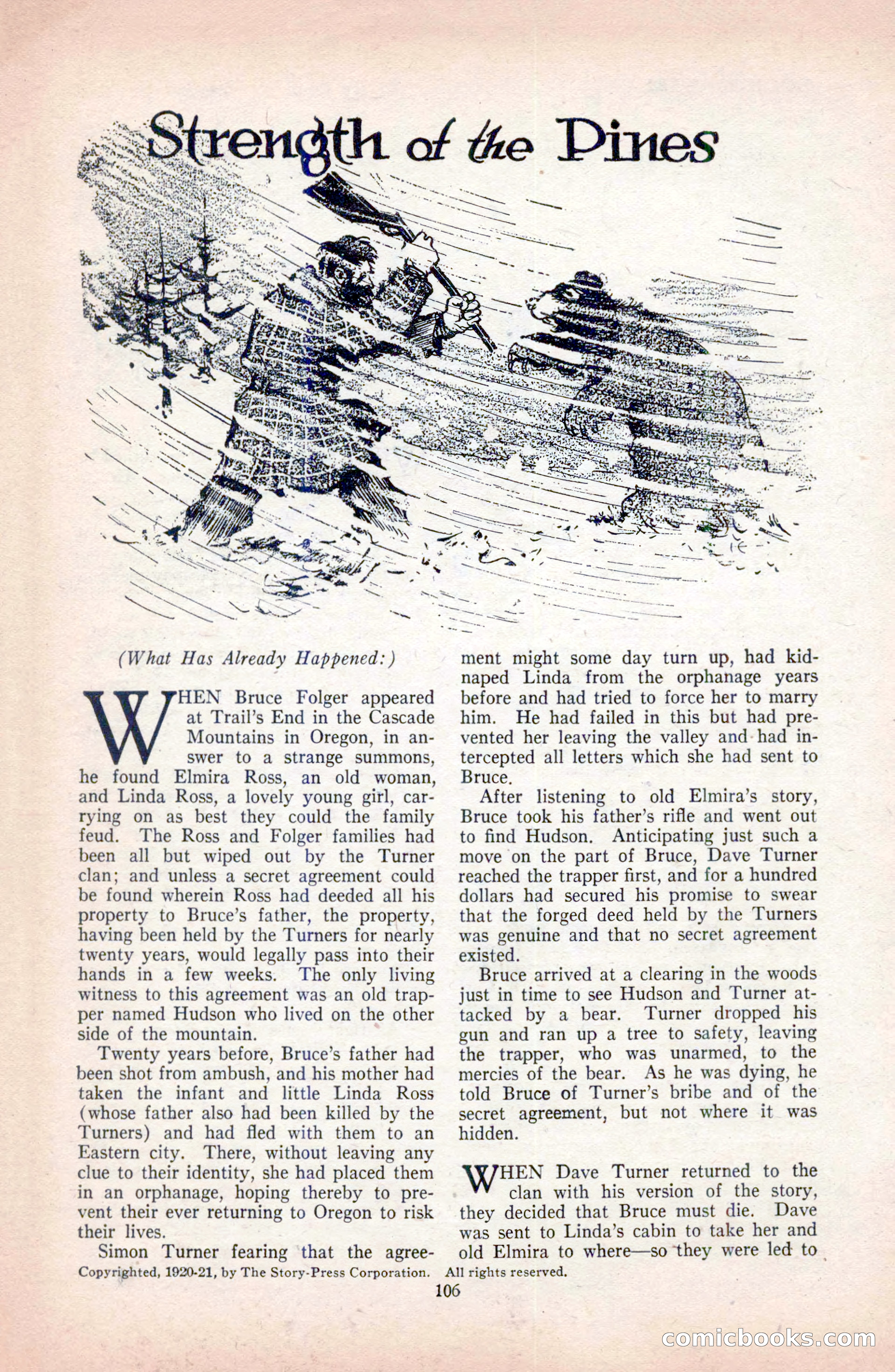 The Blue Book Magazine, February 1921 — page 112 of 212