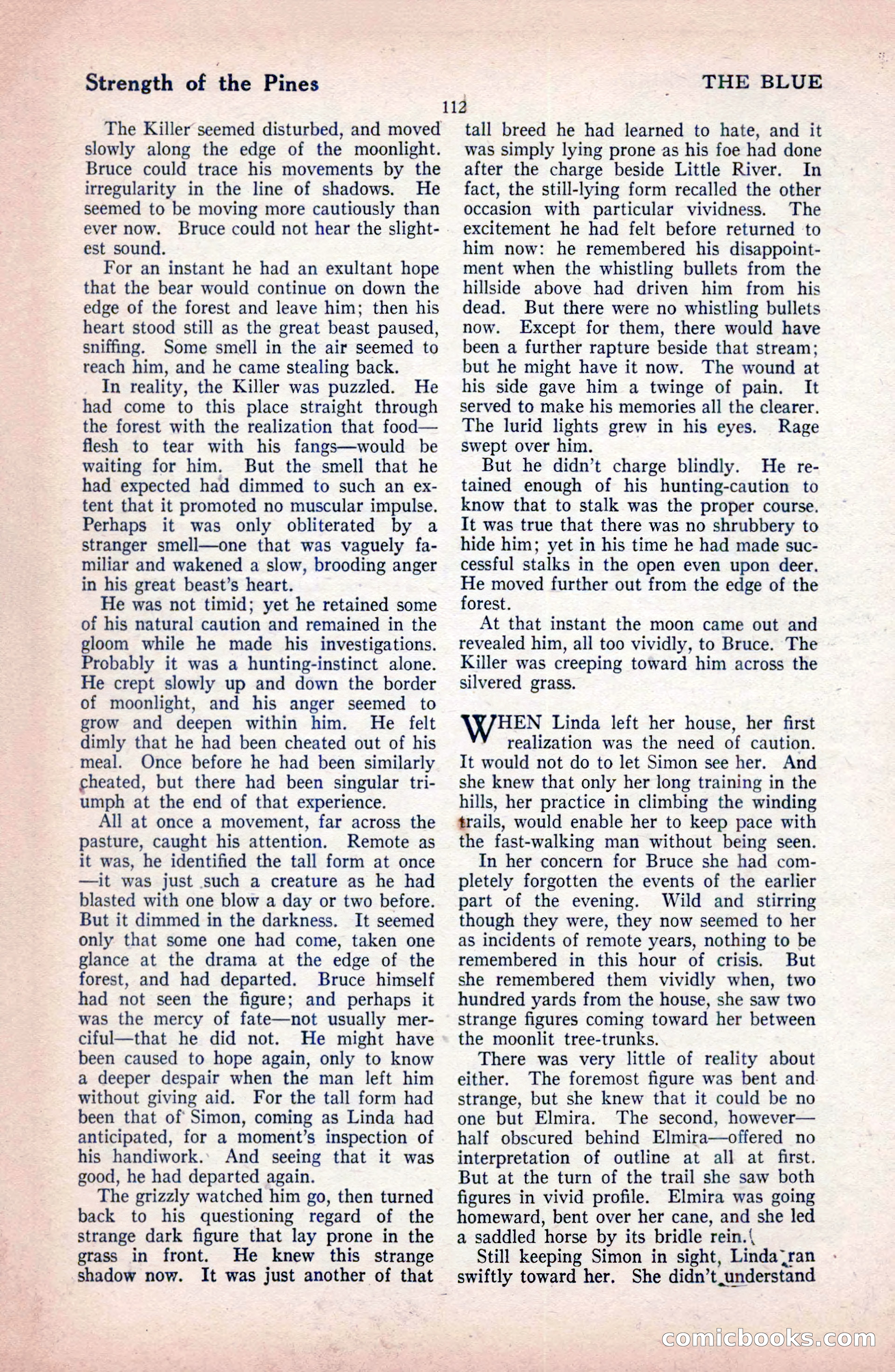 The Blue Book Magazine, February 1921 — page 118 of 212