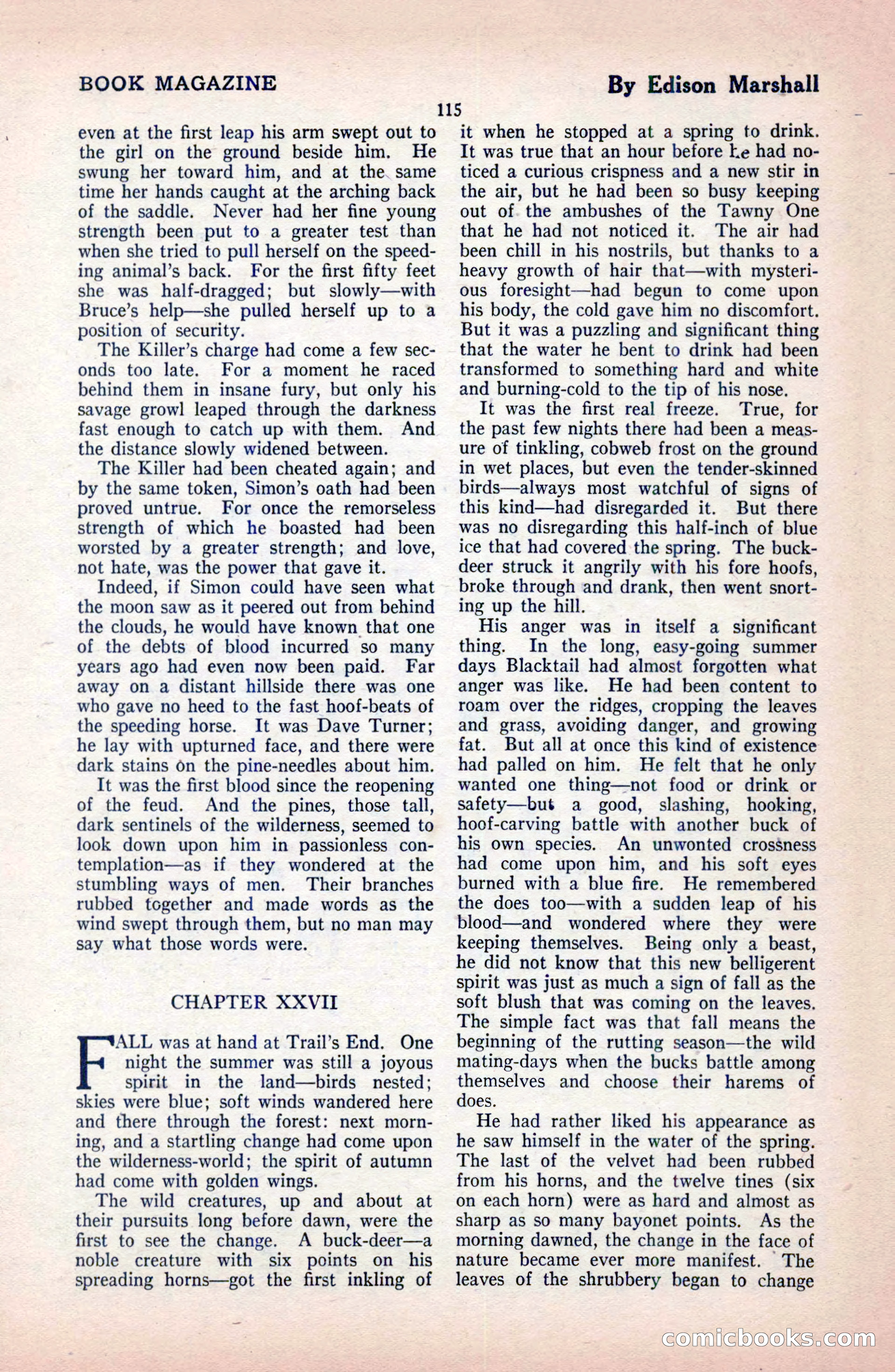 The Blue Book Magazine, February 1921 — page 121 of 212