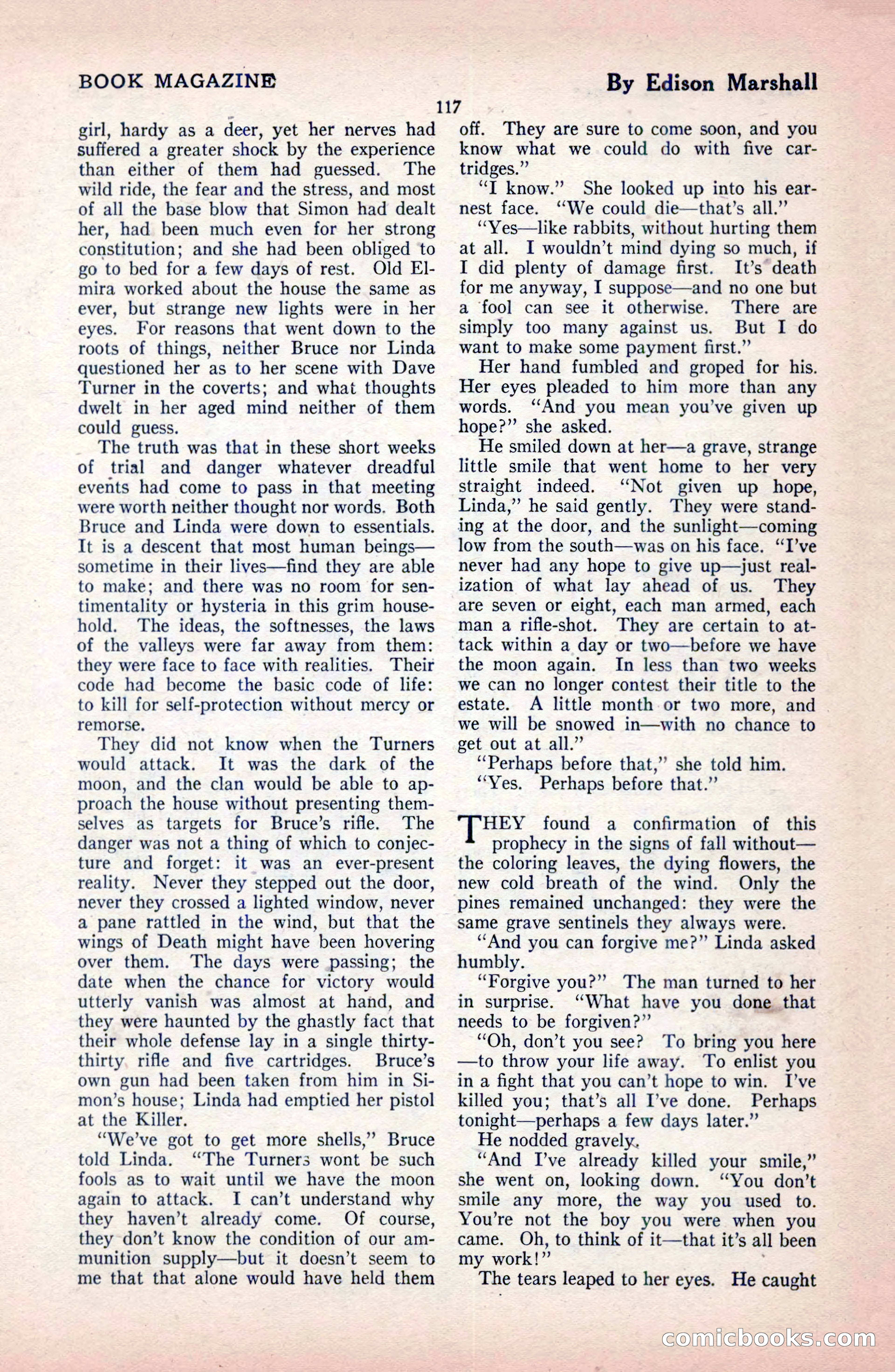 The Blue Book Magazine, February 1921 — page 123 of 212
