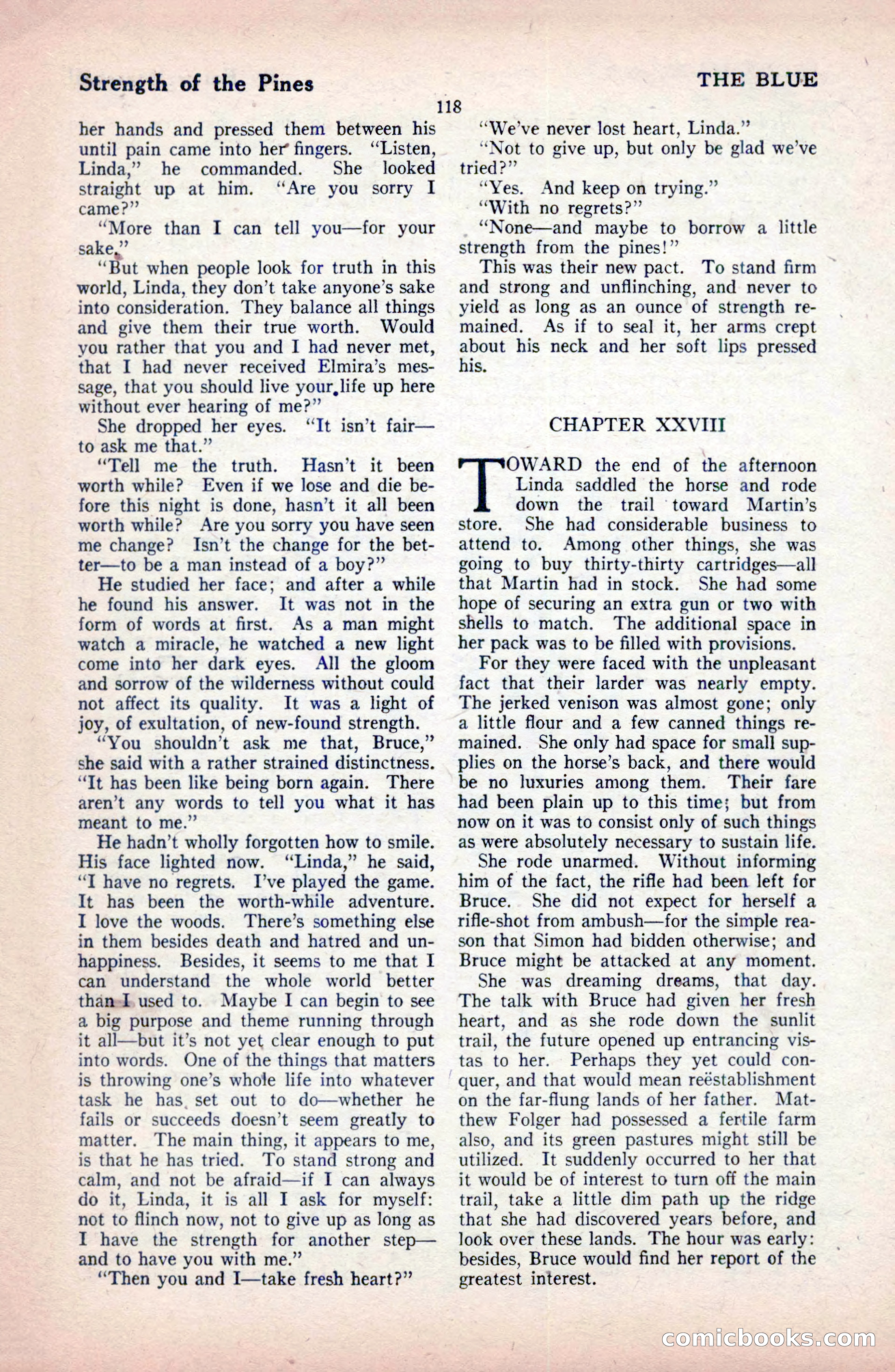 The Blue Book Magazine, February 1921 — page 124 of 212