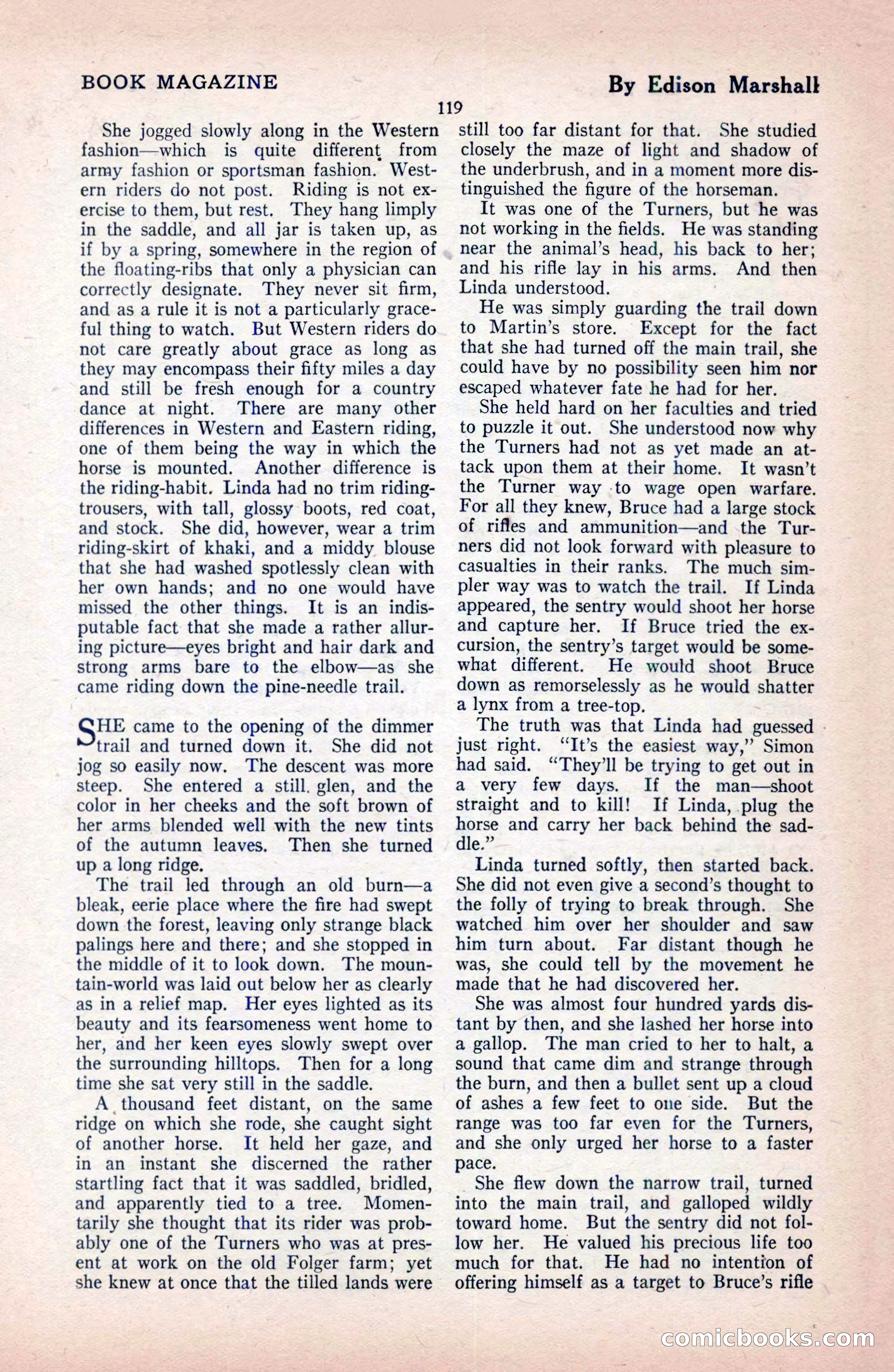 The Blue Book Magazine, February 1921 — page 125 of 212