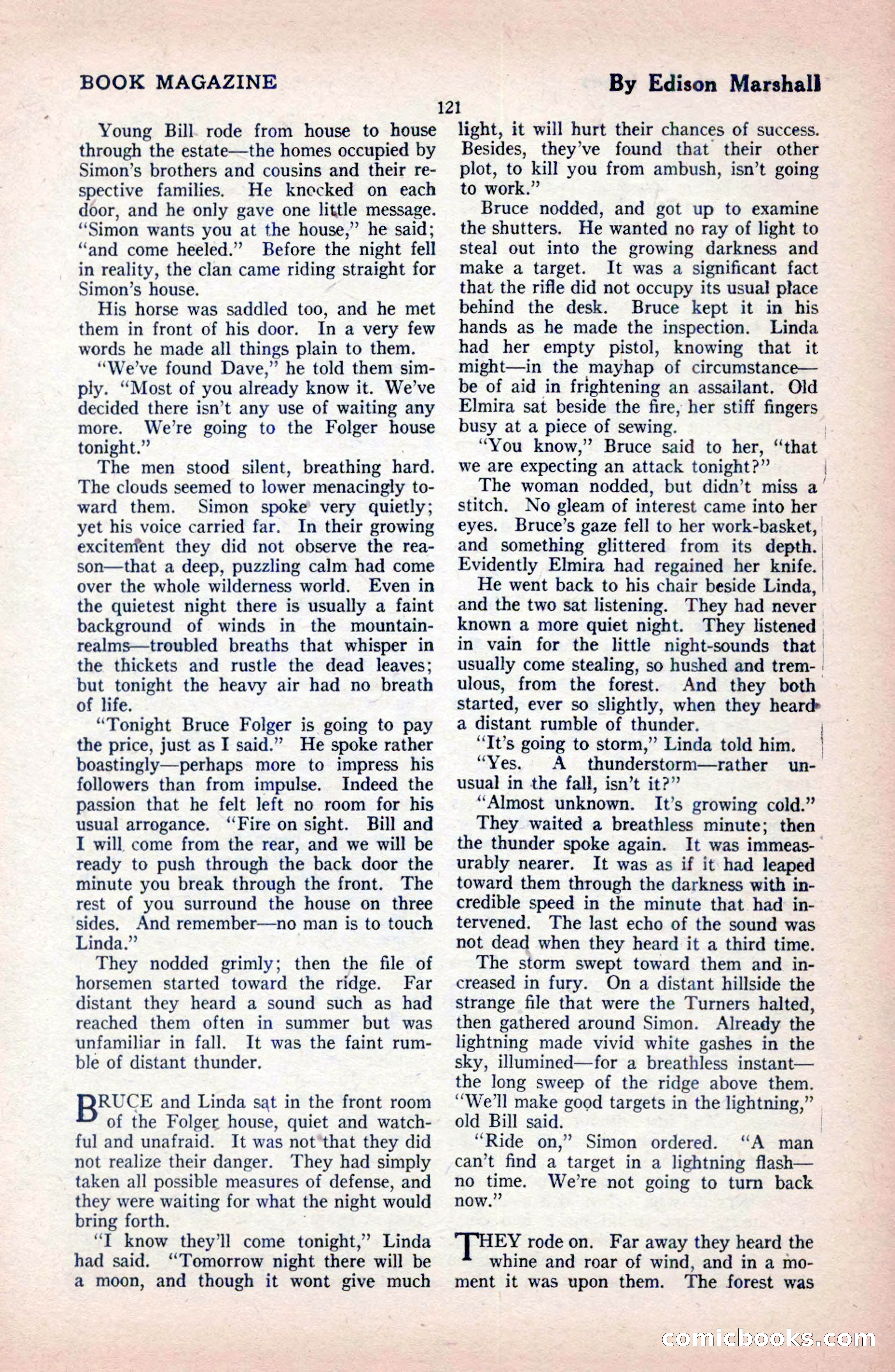 The Blue Book Magazine, February 1921 — page 127 of 212