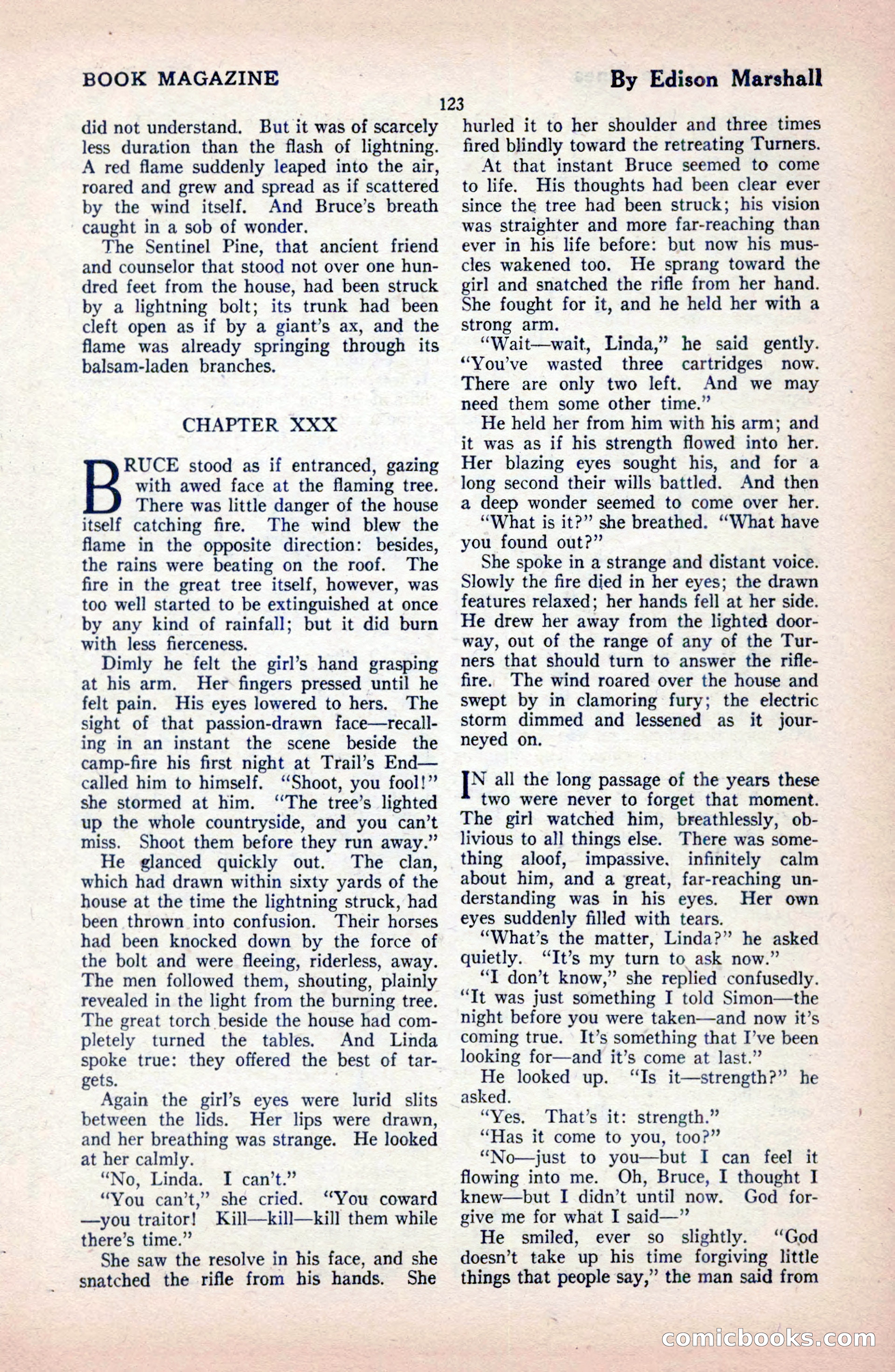 The Blue Book Magazine, February 1921 — page 129 of 212