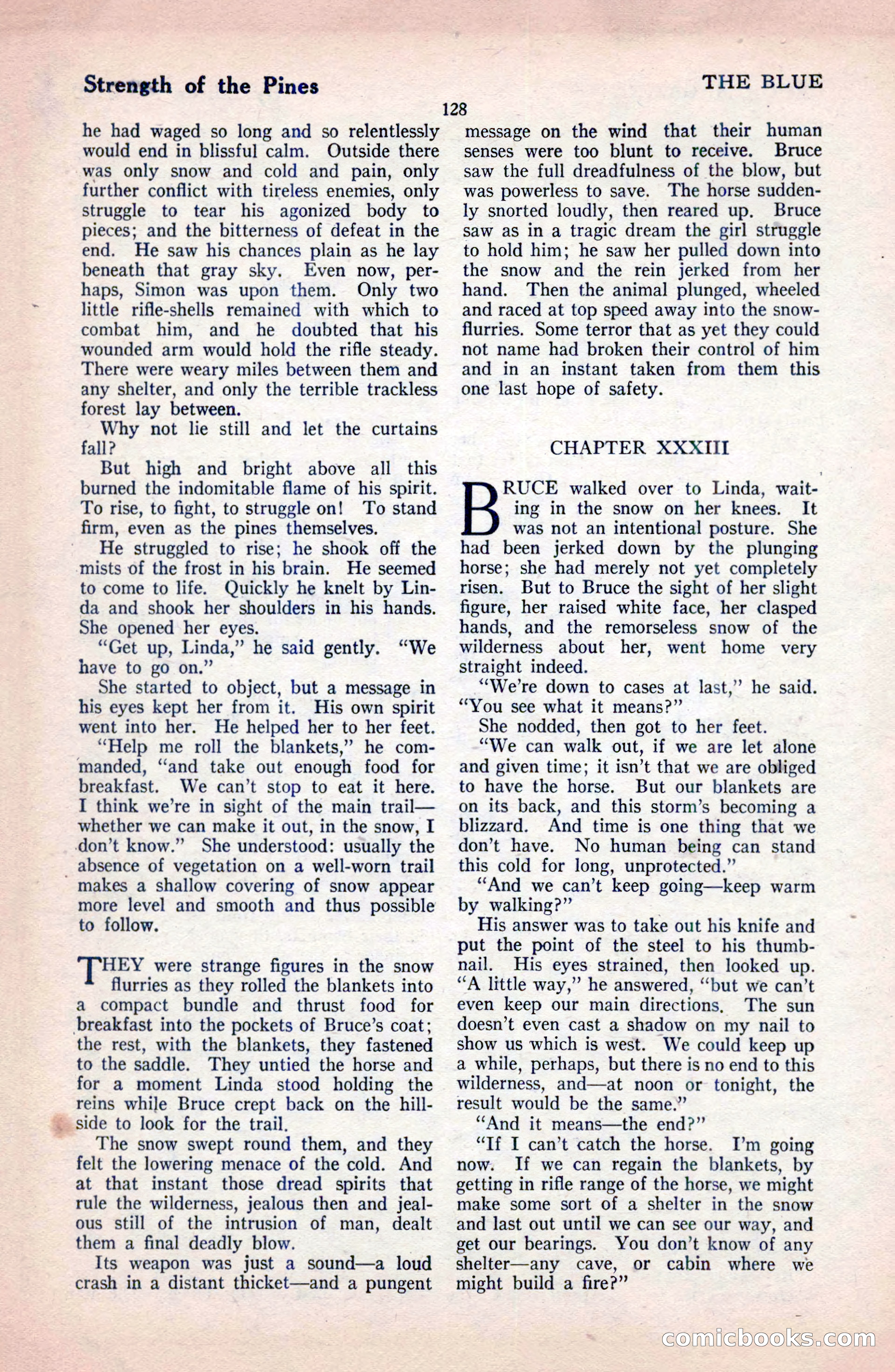 The Blue Book Magazine, February 1921 — page 134 of 212