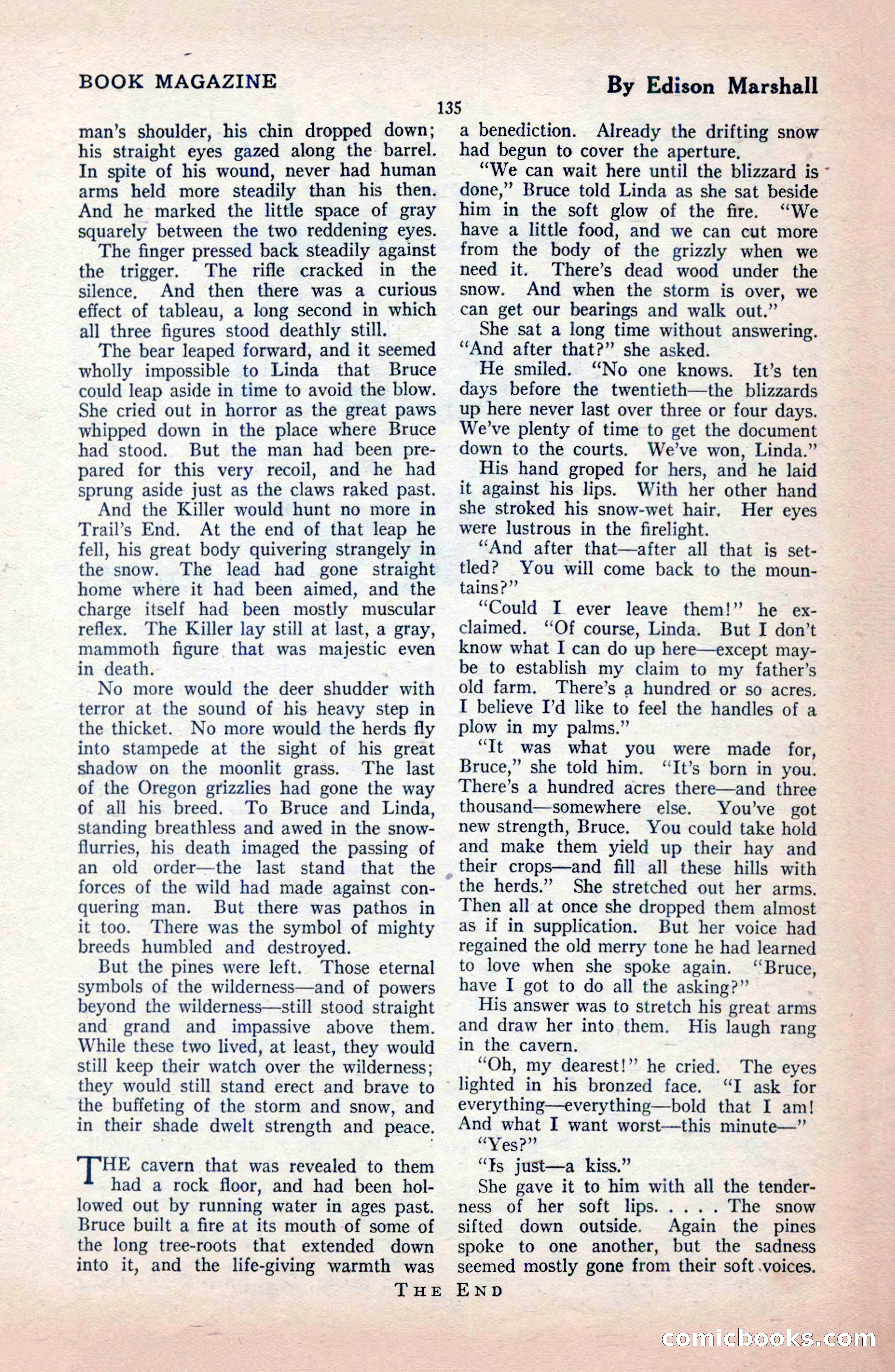 The Blue Book Magazine, February 1921 — page 141 of 212