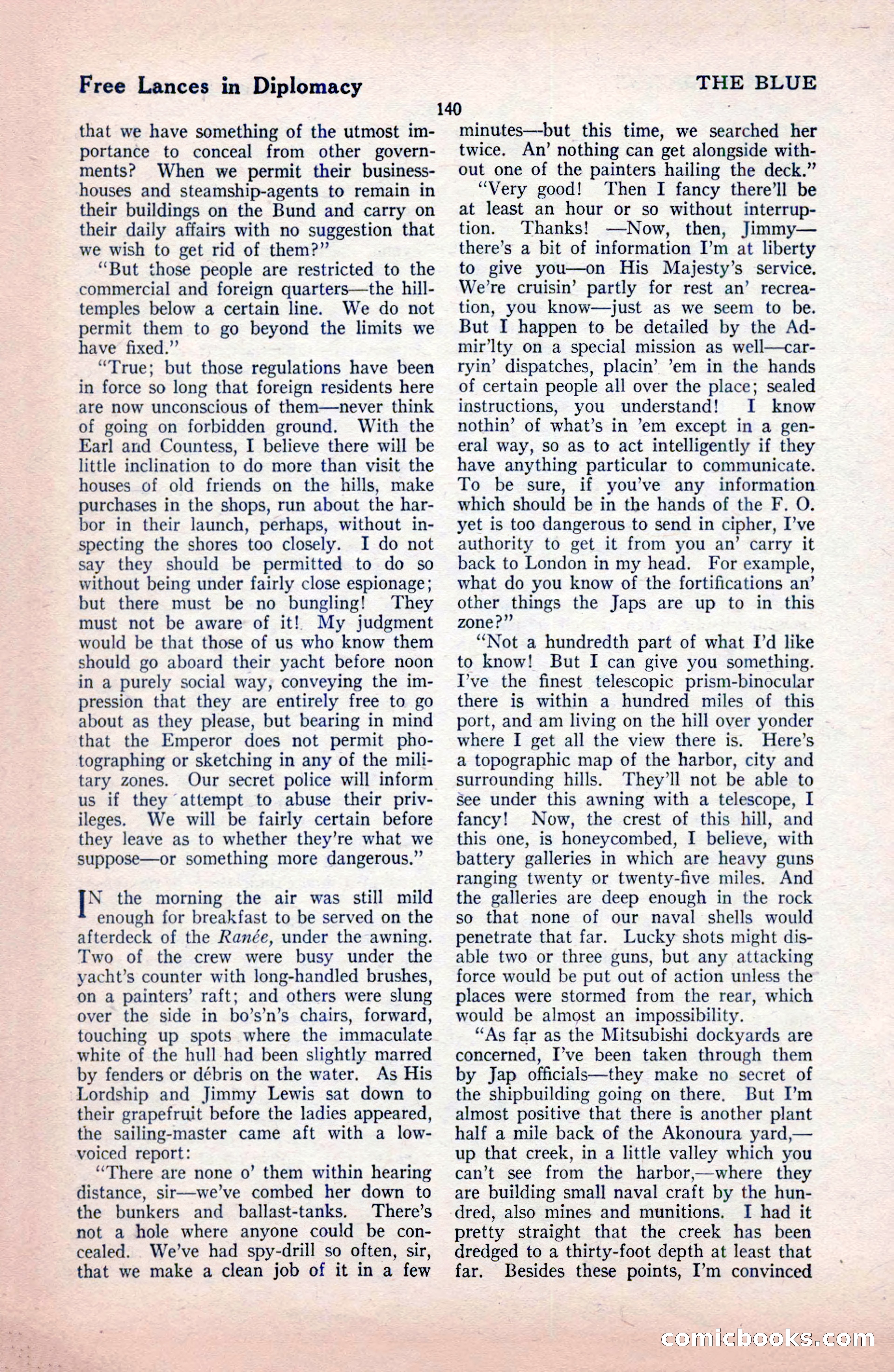 The Blue Book Magazine, February 1921 — page 146 of 212