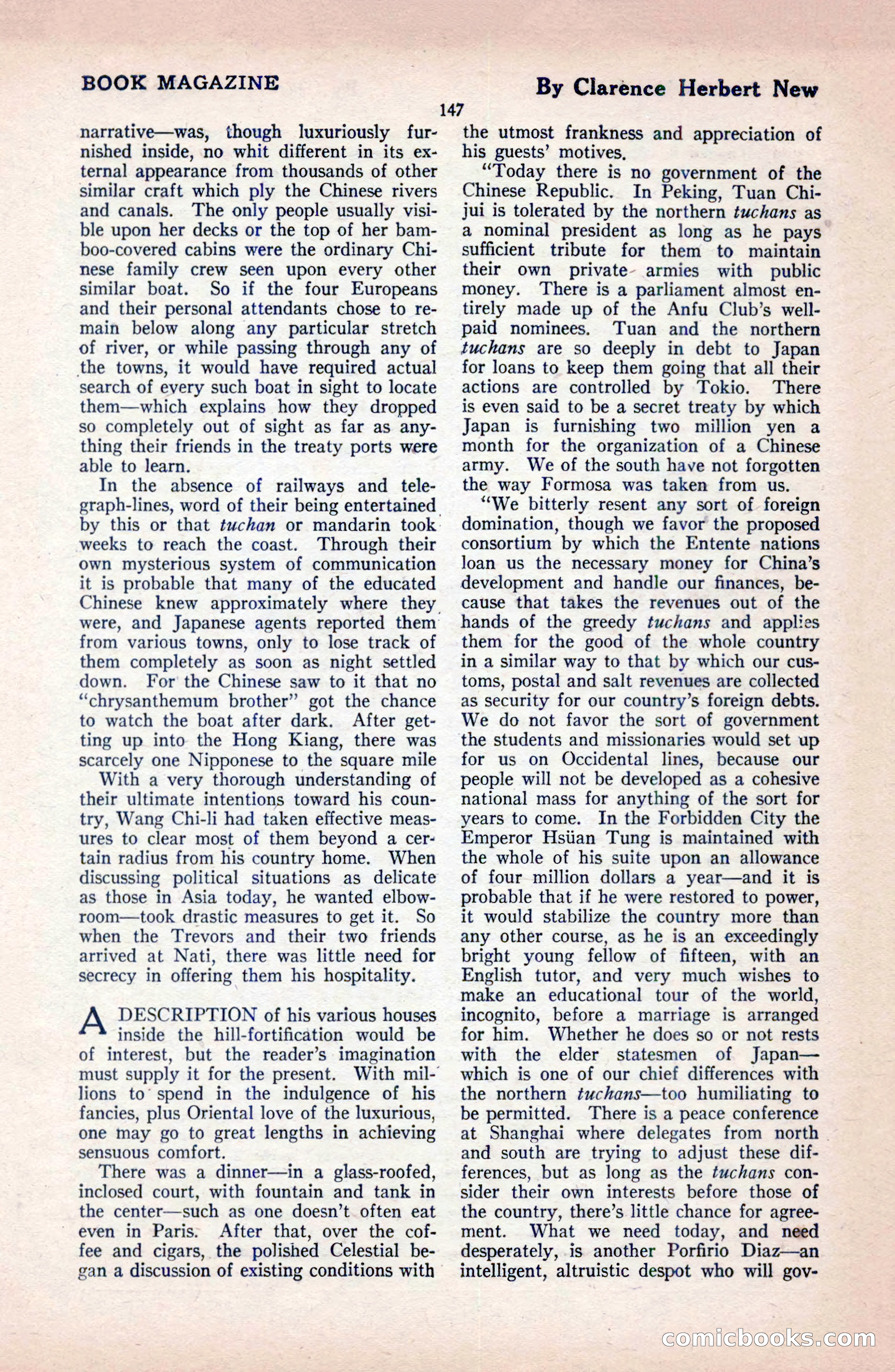 The Blue Book Magazine, February 1921 — page 153 of 212