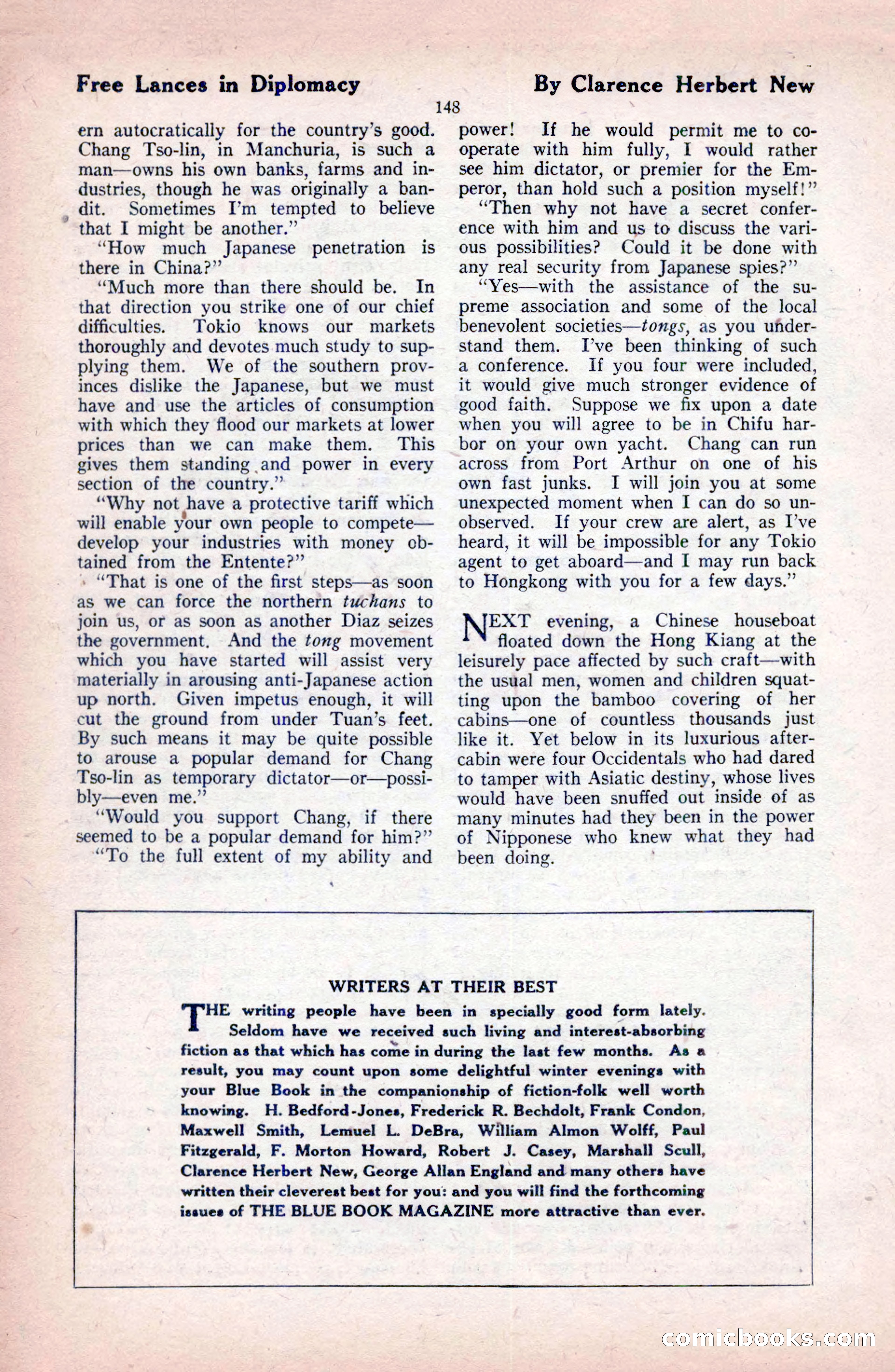 The Blue Book Magazine, February 1921 — page 154 of 212