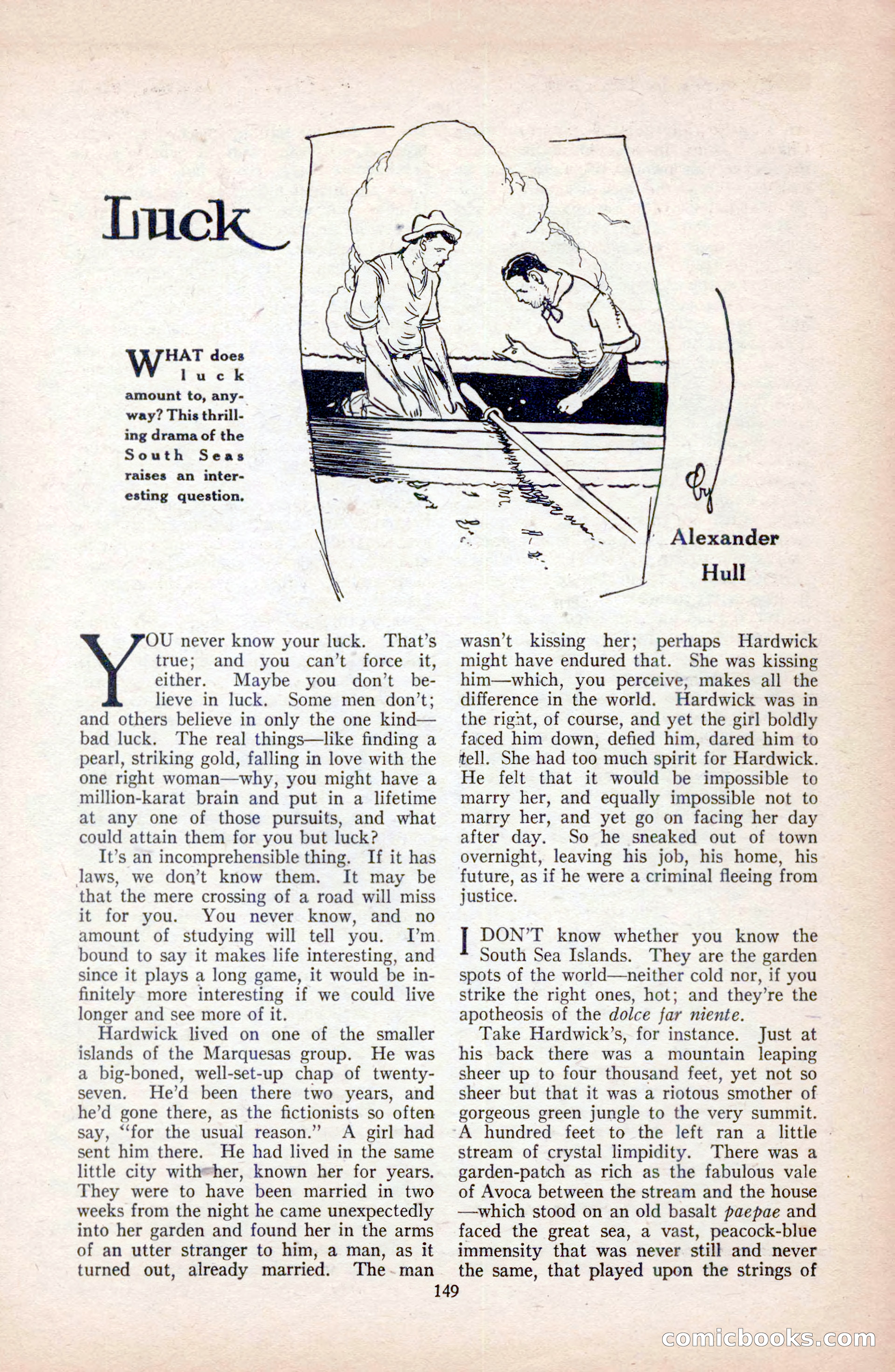 The Blue Book Magazine, February 1921 — page 155 of 212