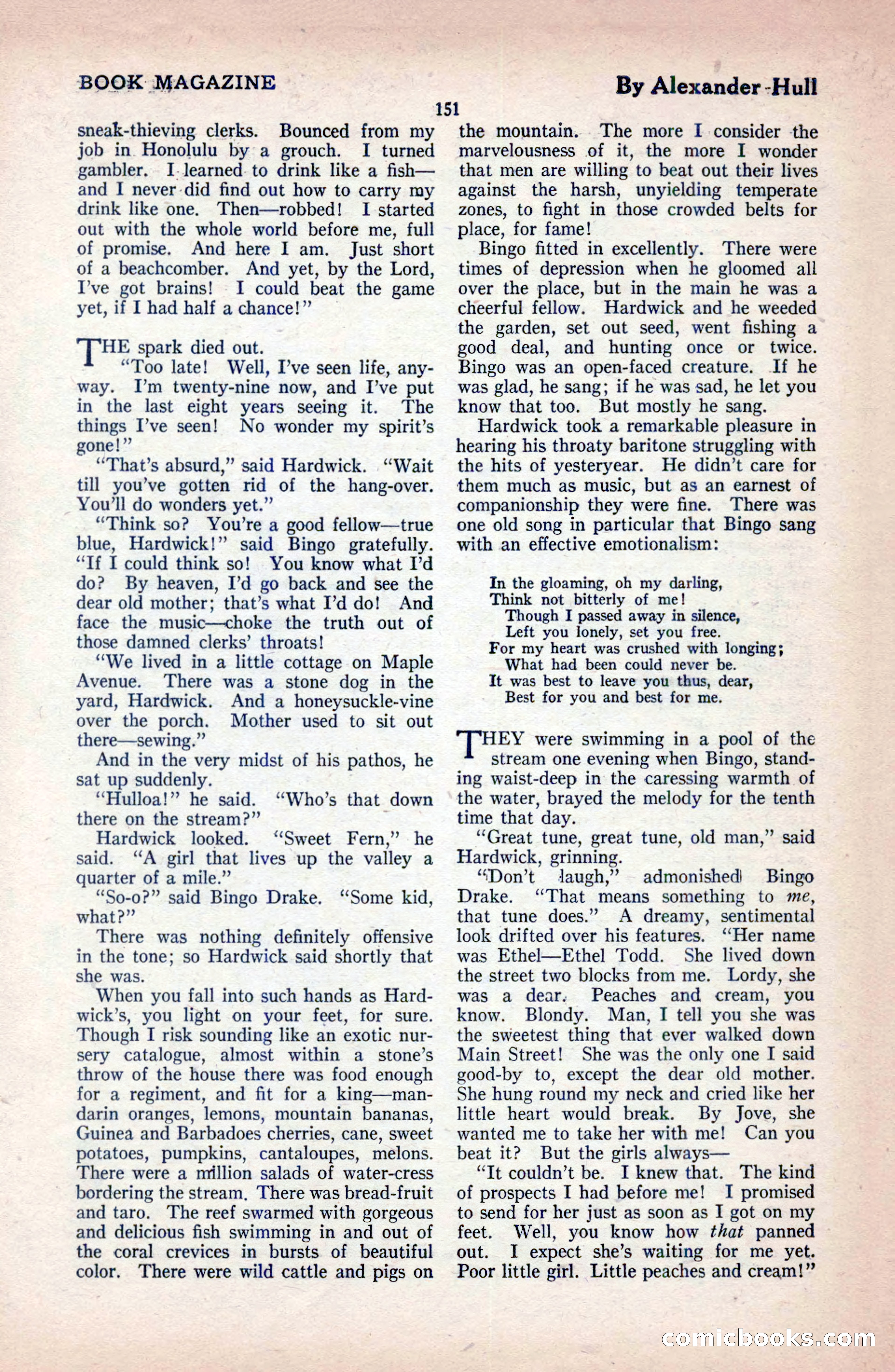 The Blue Book Magazine, February 1921 — page 157 of 212