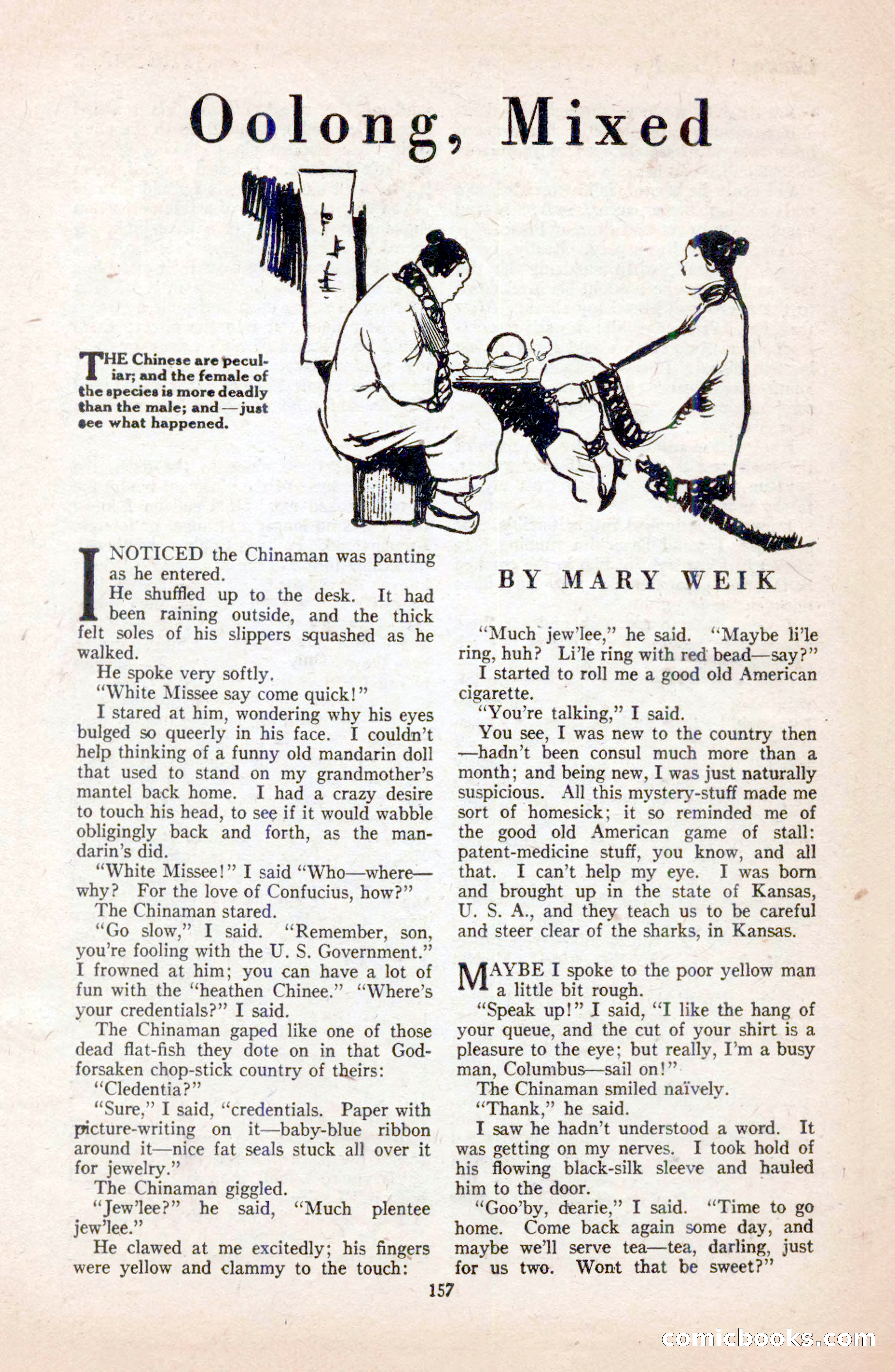 The Blue Book Magazine, February 1921 — page 163 of 212