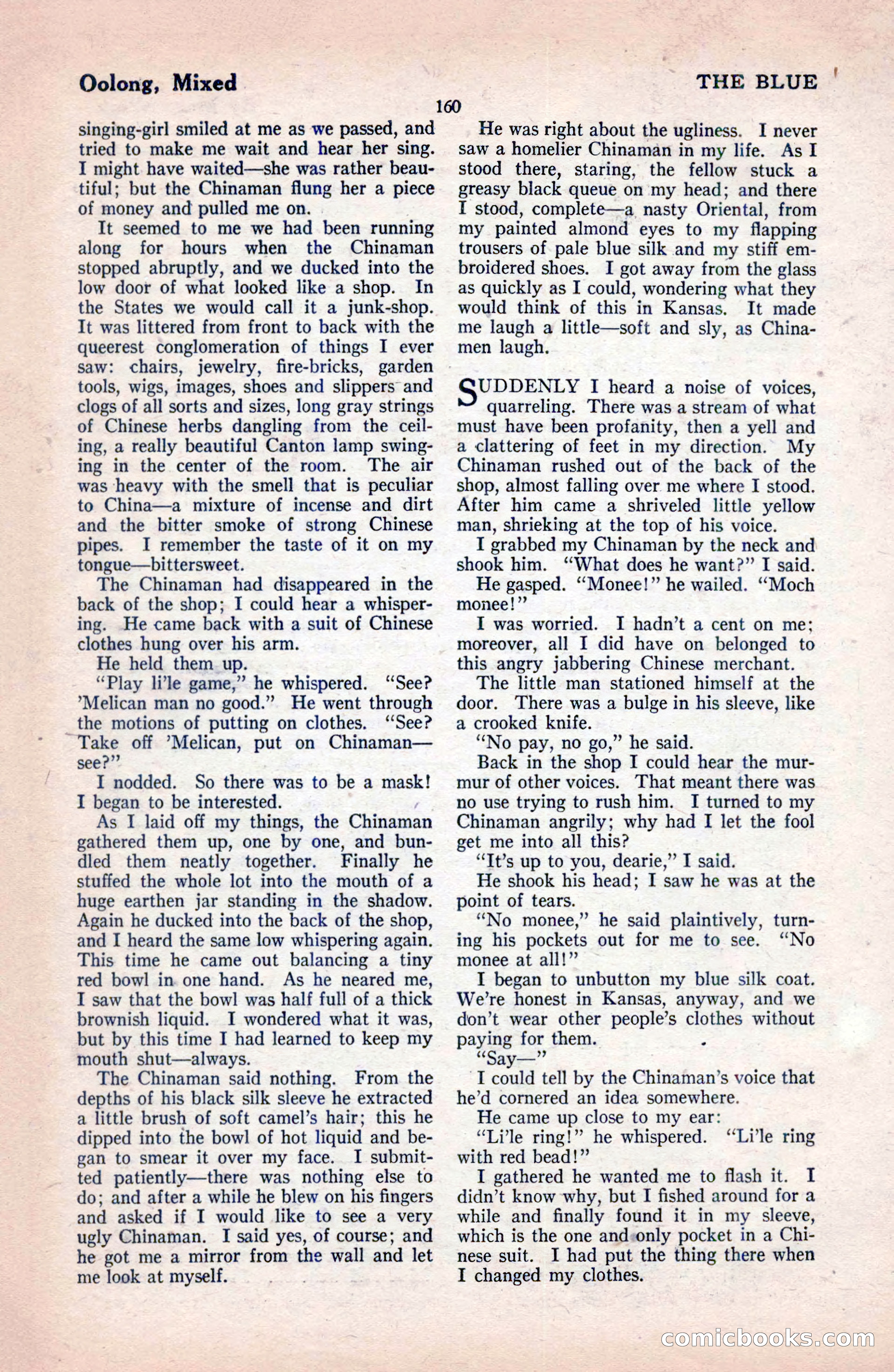 The Blue Book Magazine, February 1921 — page 166 of 212