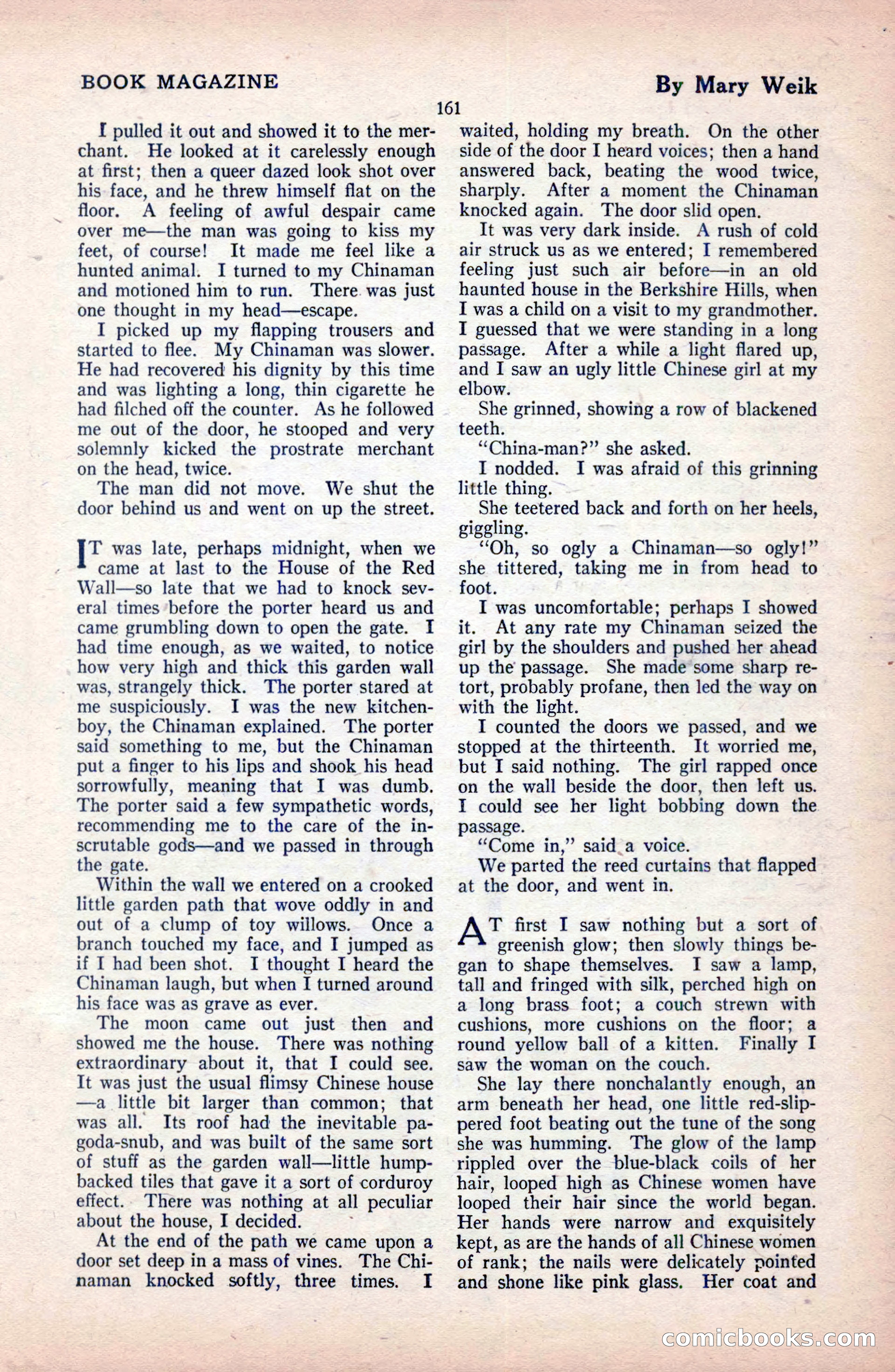 The Blue Book Magazine, February 1921 — page 167 of 212