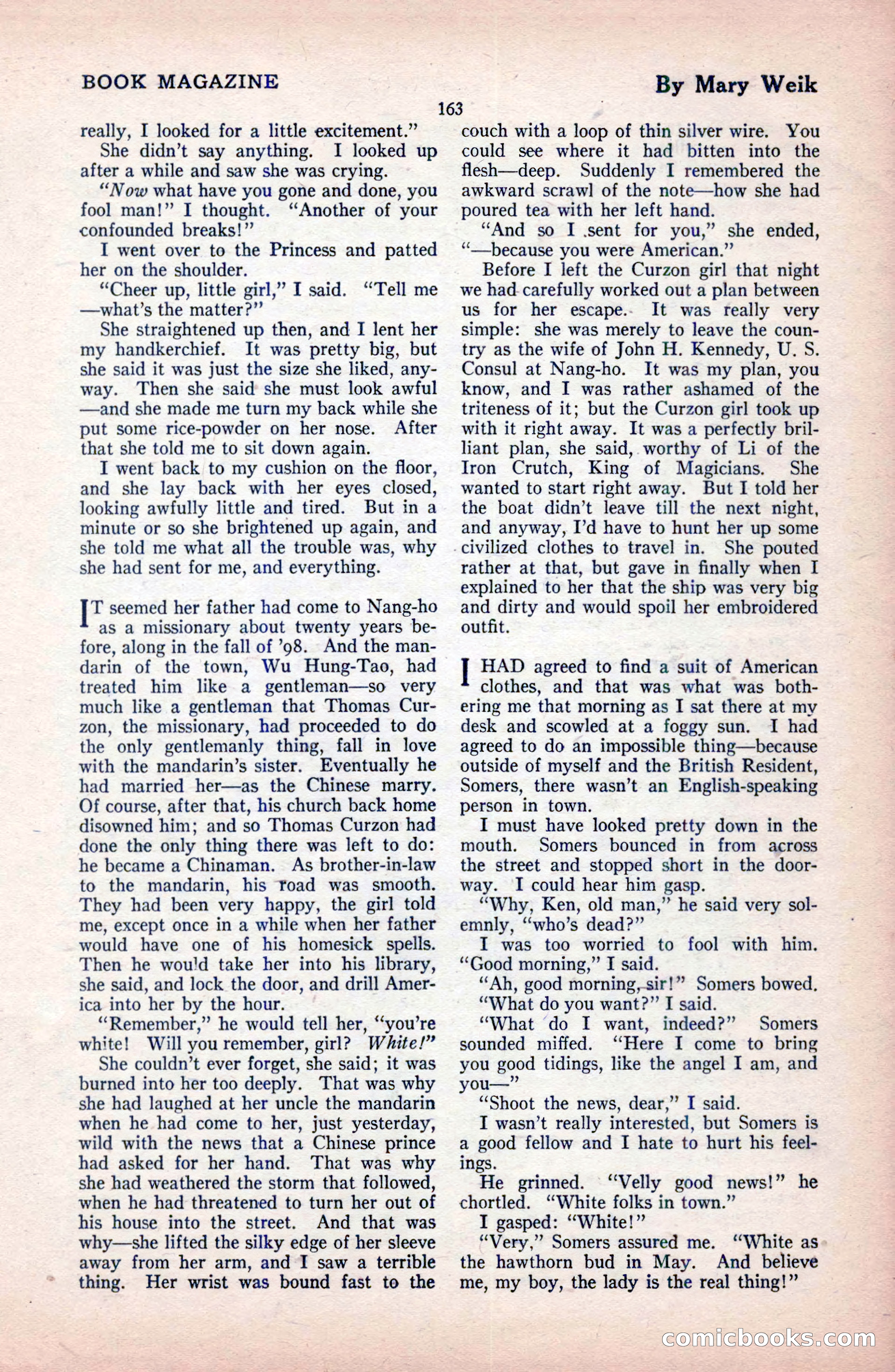 The Blue Book Magazine, February 1921 — page 169 of 212