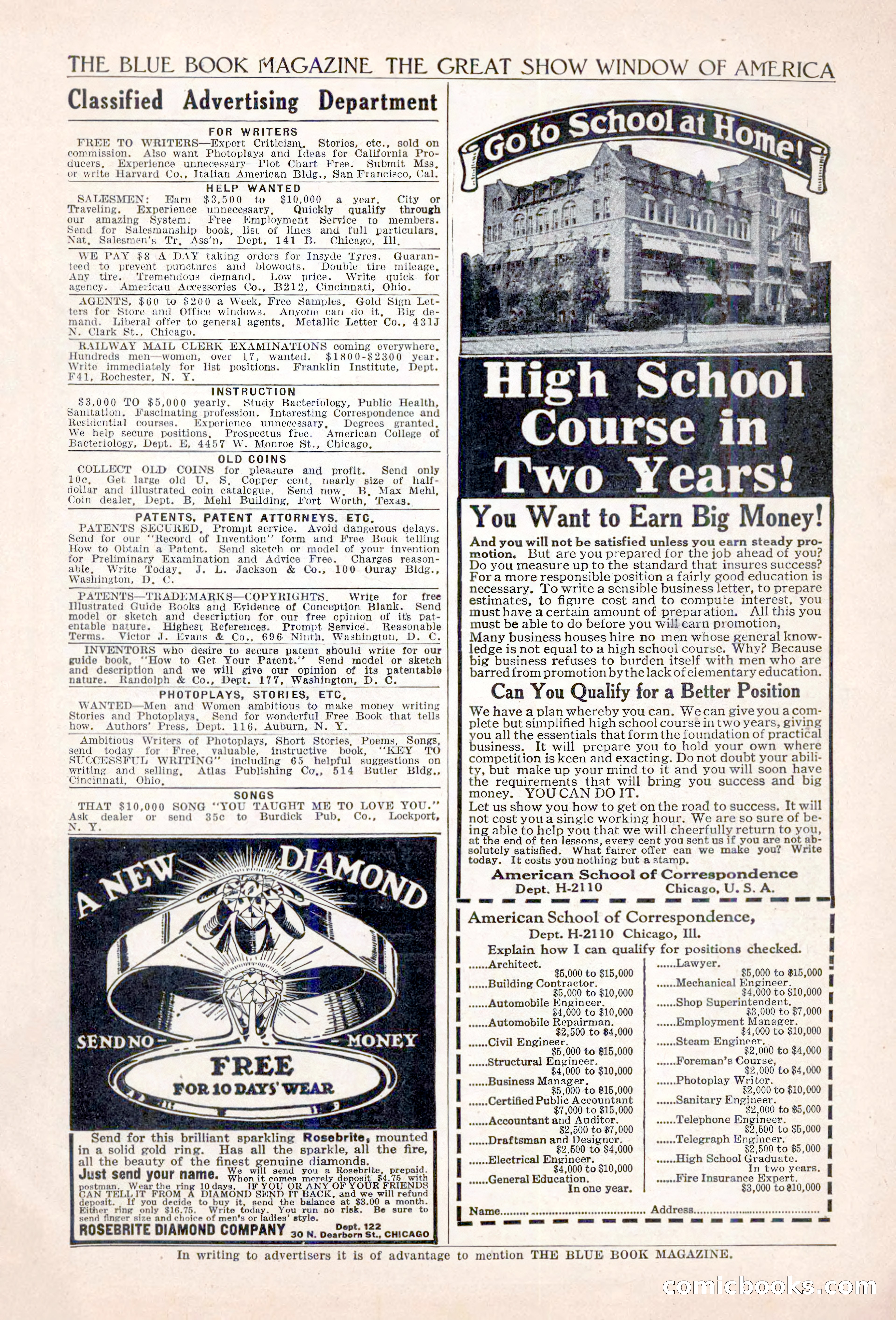 The Blue Book Magazine, February 1921 — page 201 of 212
