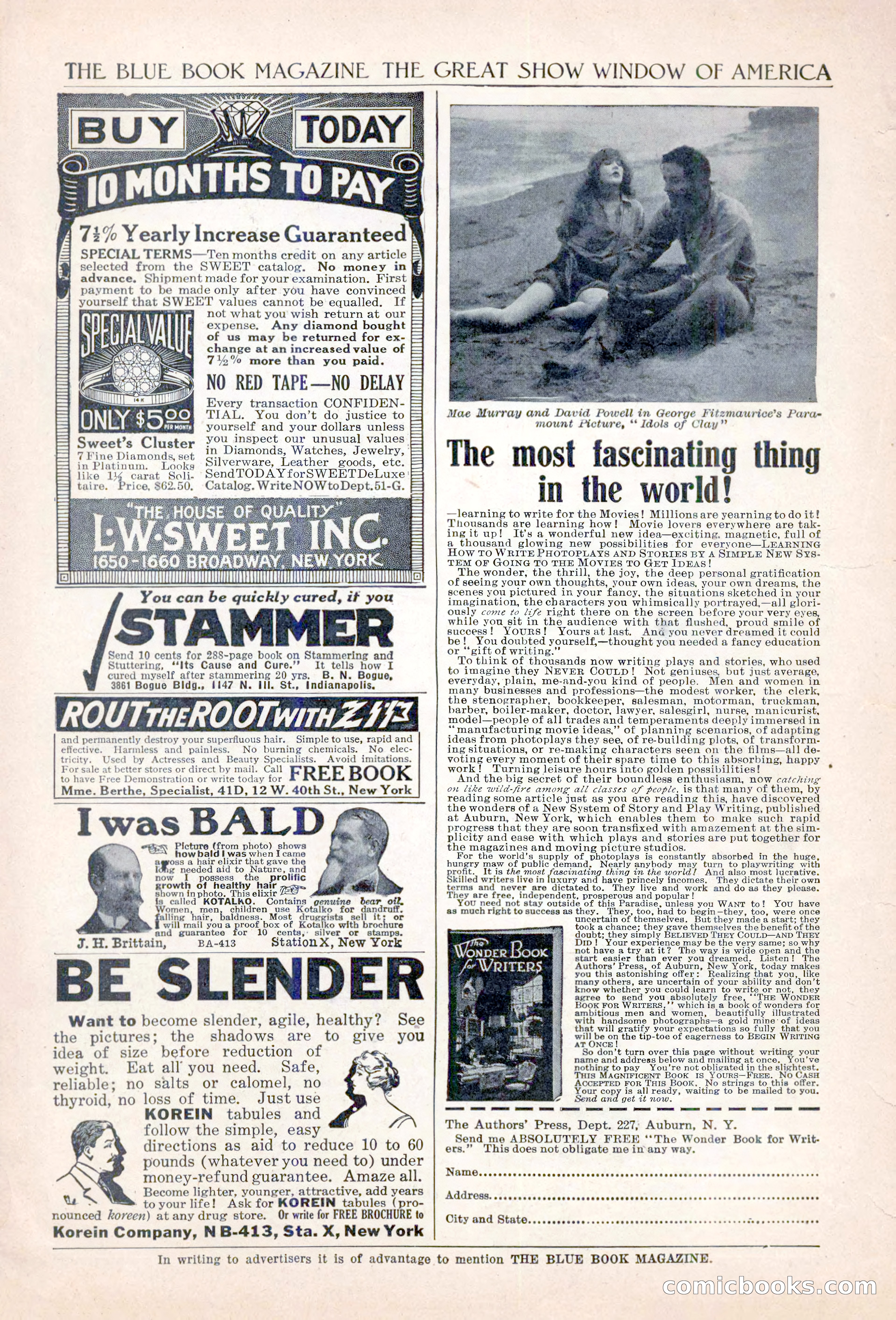 The Blue Book Magazine, February 1921 — page 203 of 212