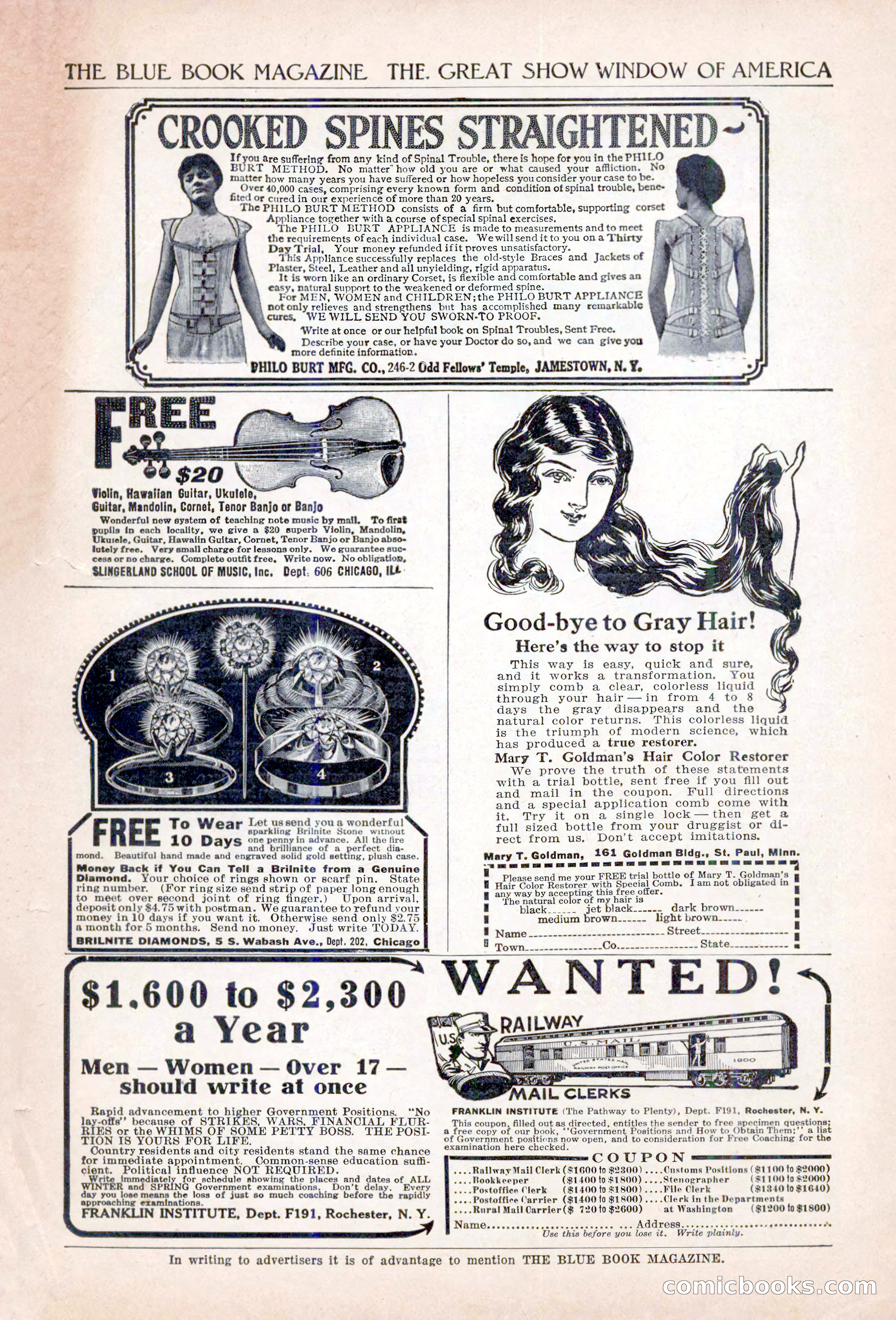 The Blue Book Magazine, February 1921 — page 208 of 212