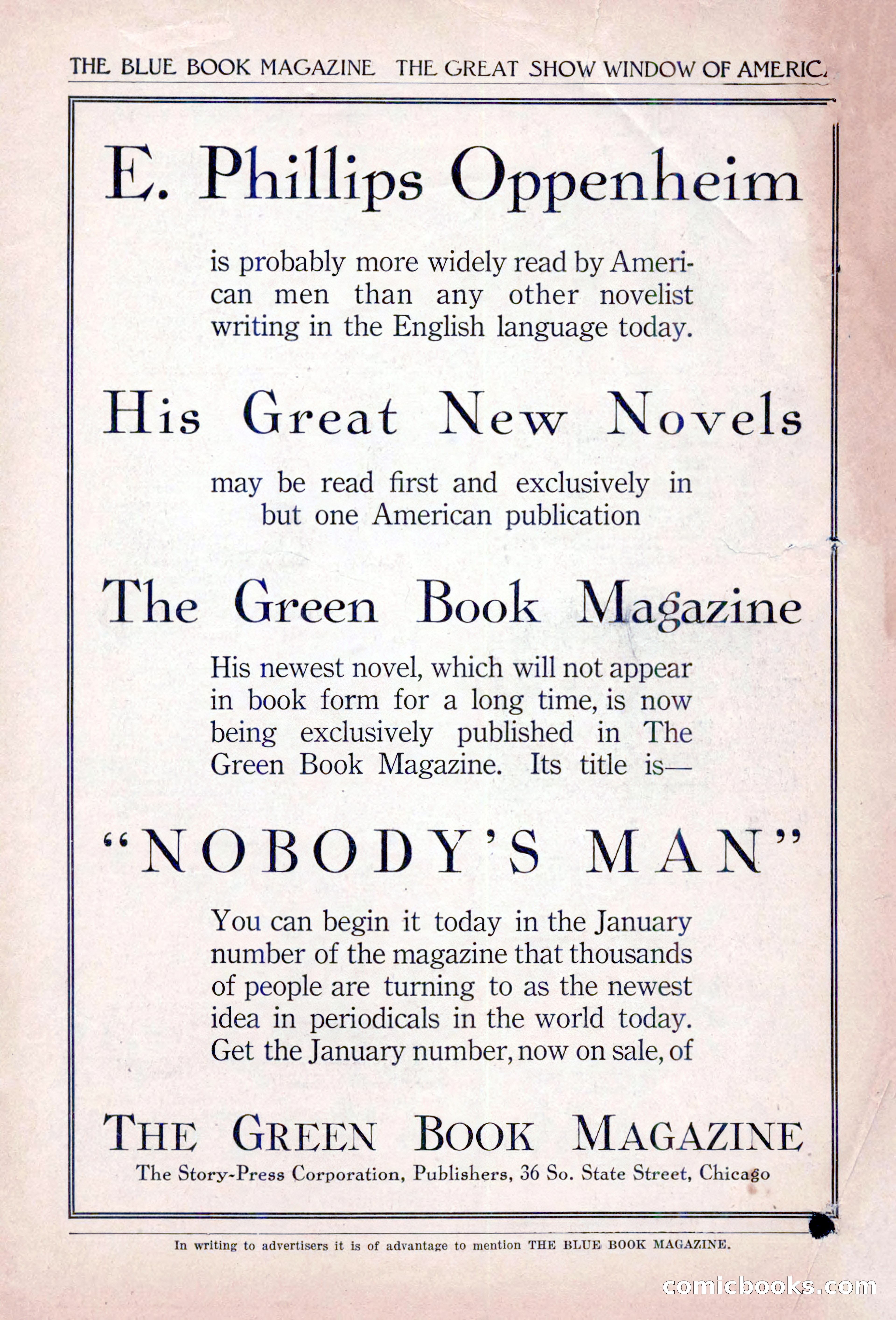 The Blue Book Magazine, February 1921 — page 210 of 212
