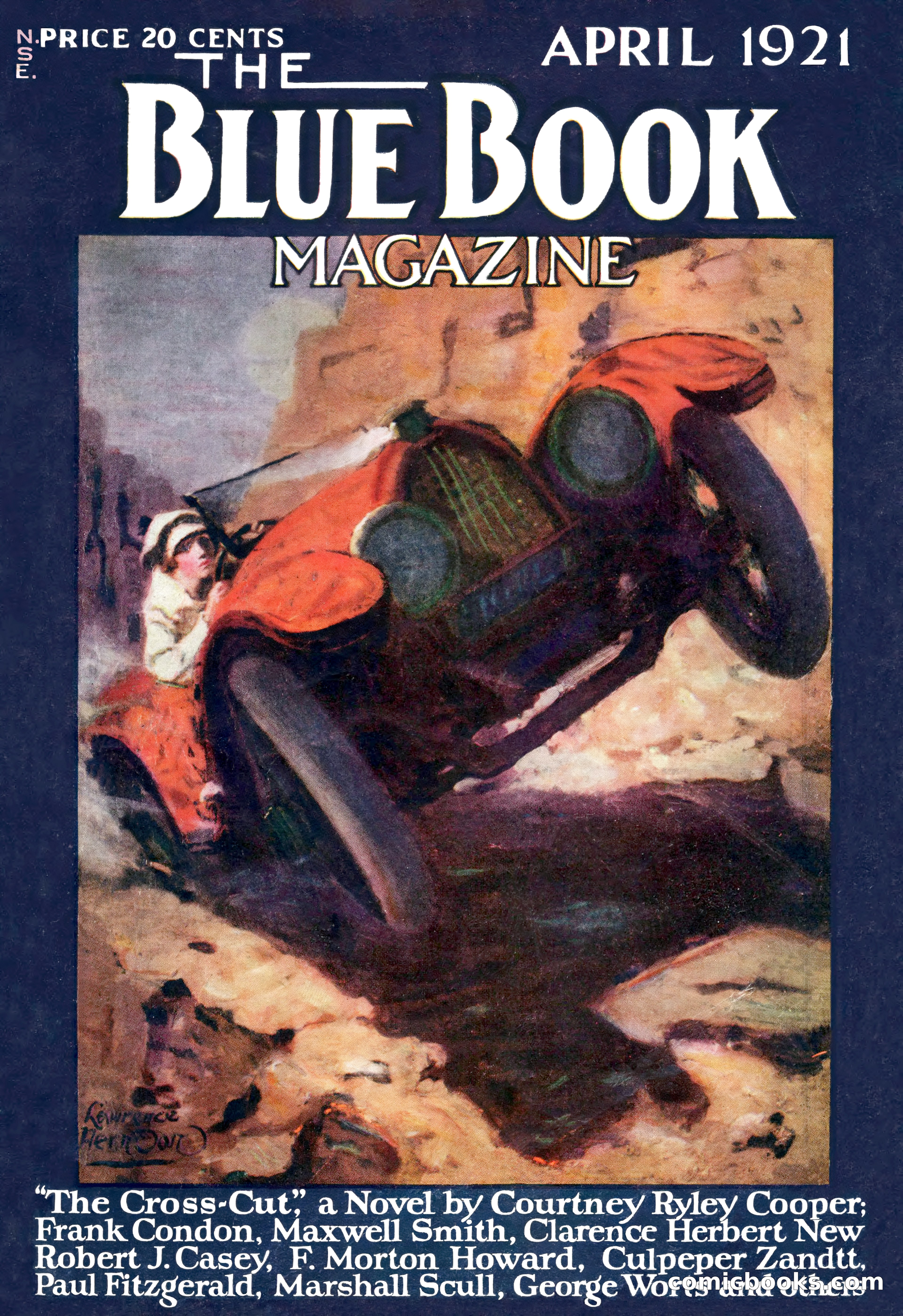 The Blue Book Magazine, April 1921 — page 1 of 202