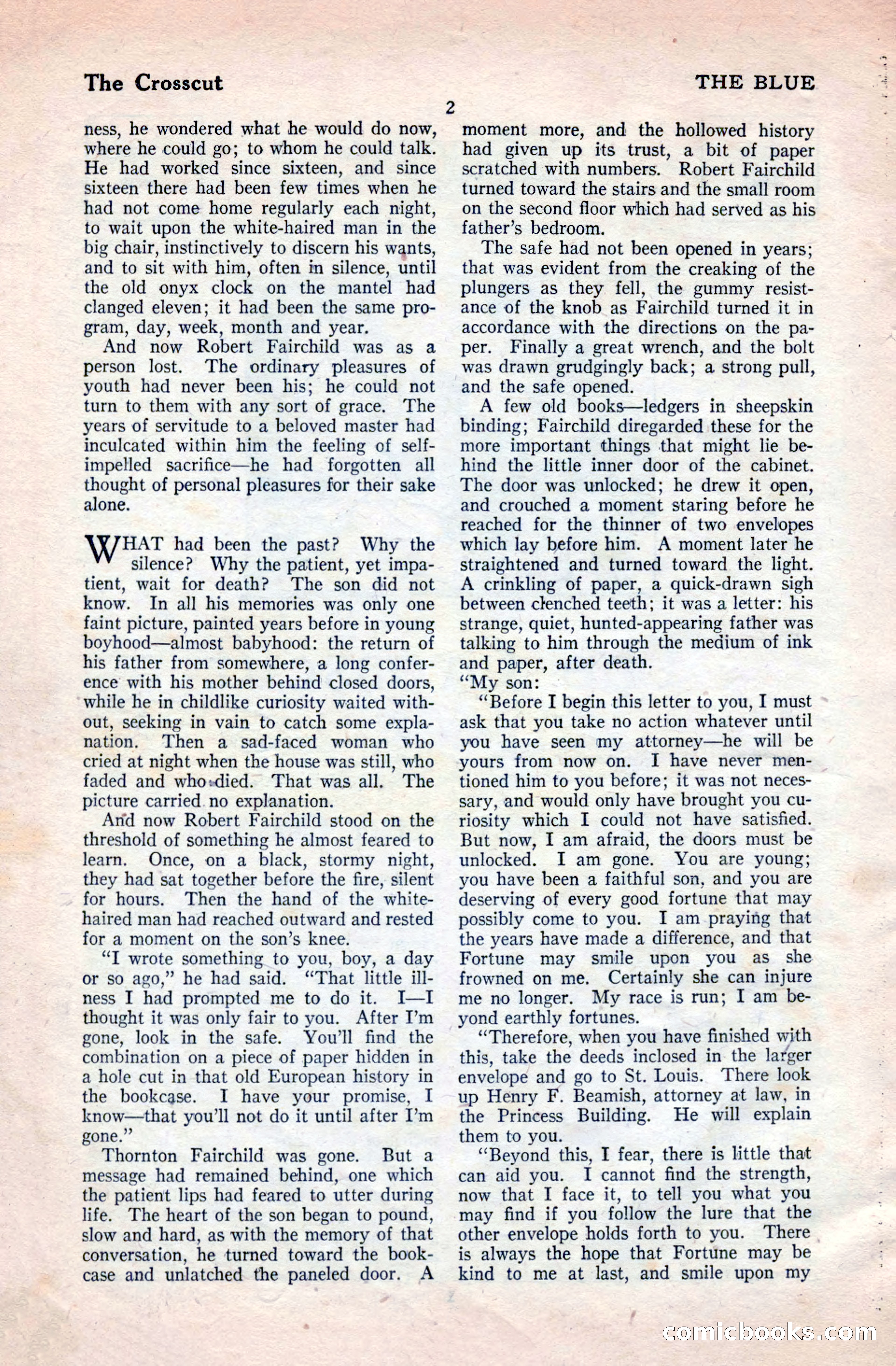 The Blue Book Magazine, April 1921 — page 8 of 202