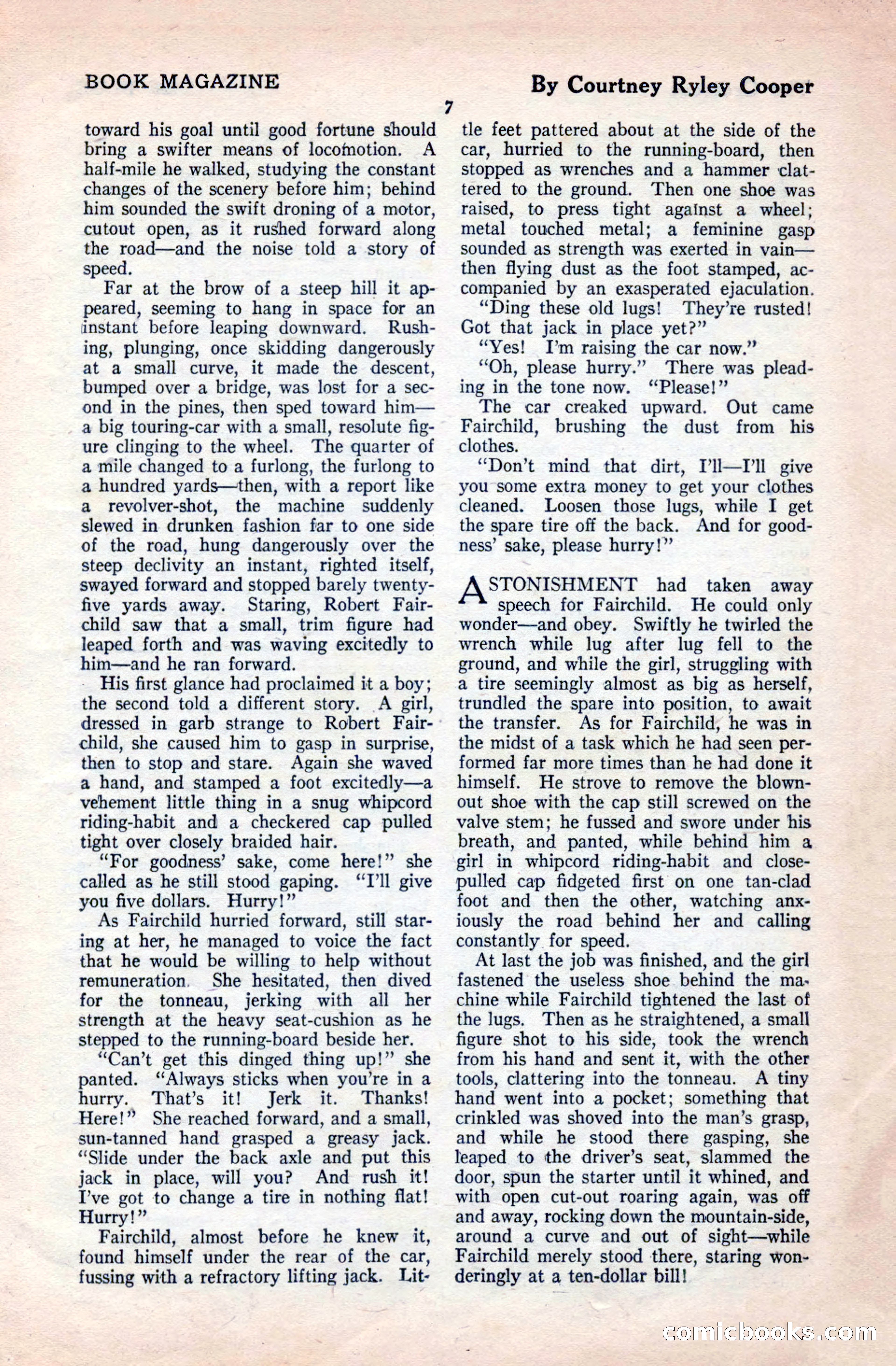 The Blue Book Magazine, April 1921 — page 13 of 202