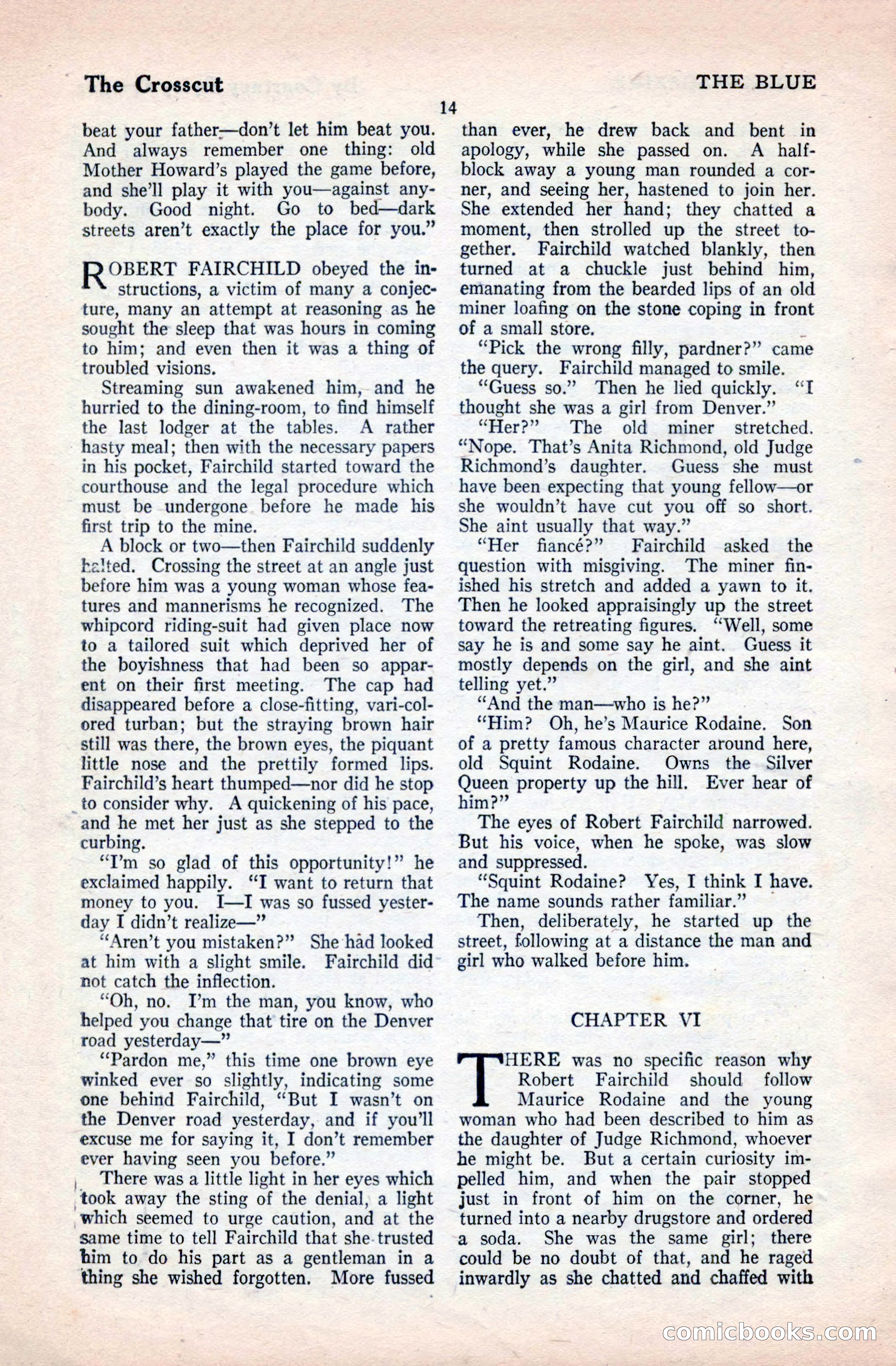 The Blue Book Magazine, April 1921 — page 20 of 202