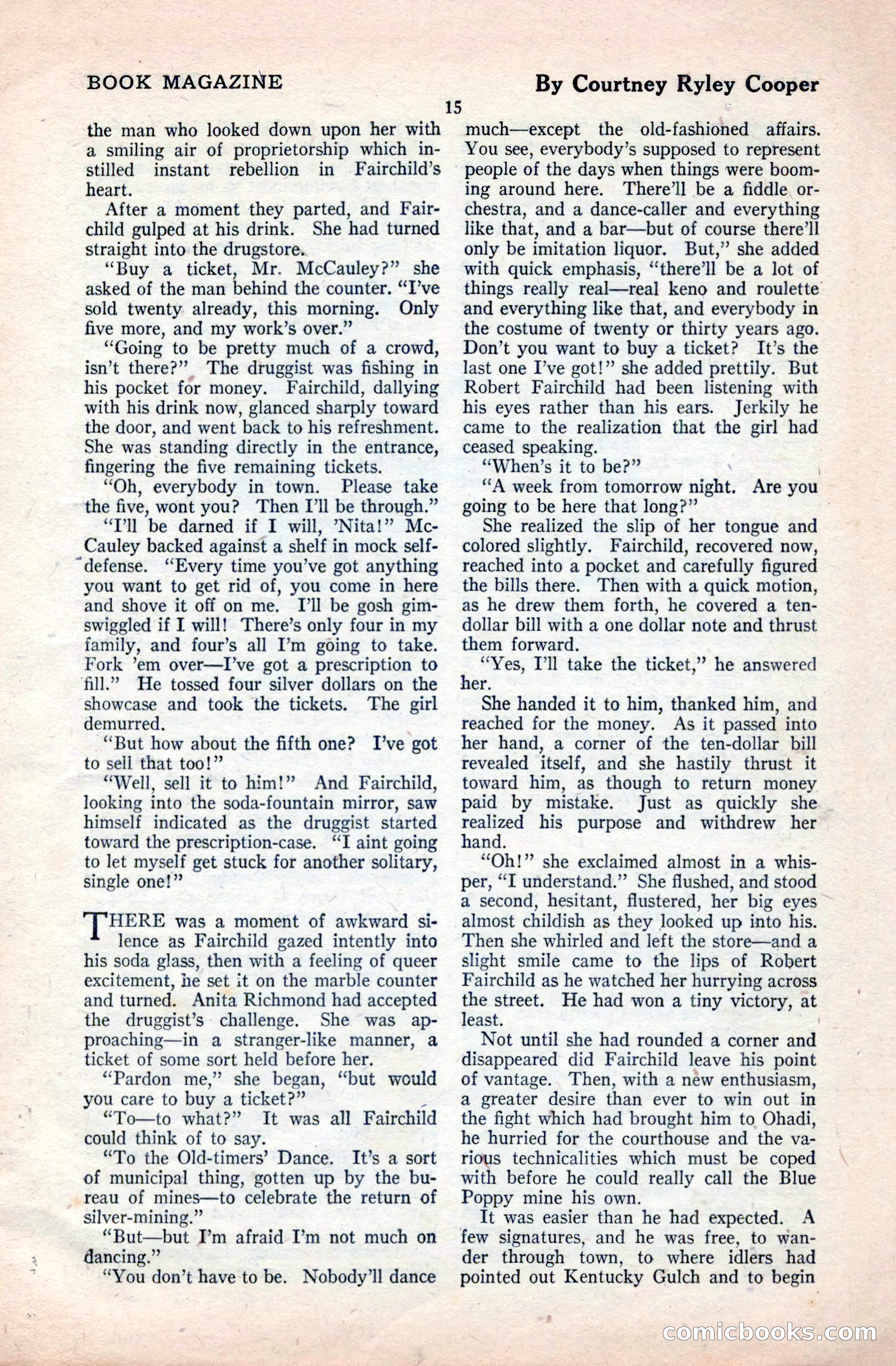 The Blue Book Magazine, April 1921 — page 21 of 202