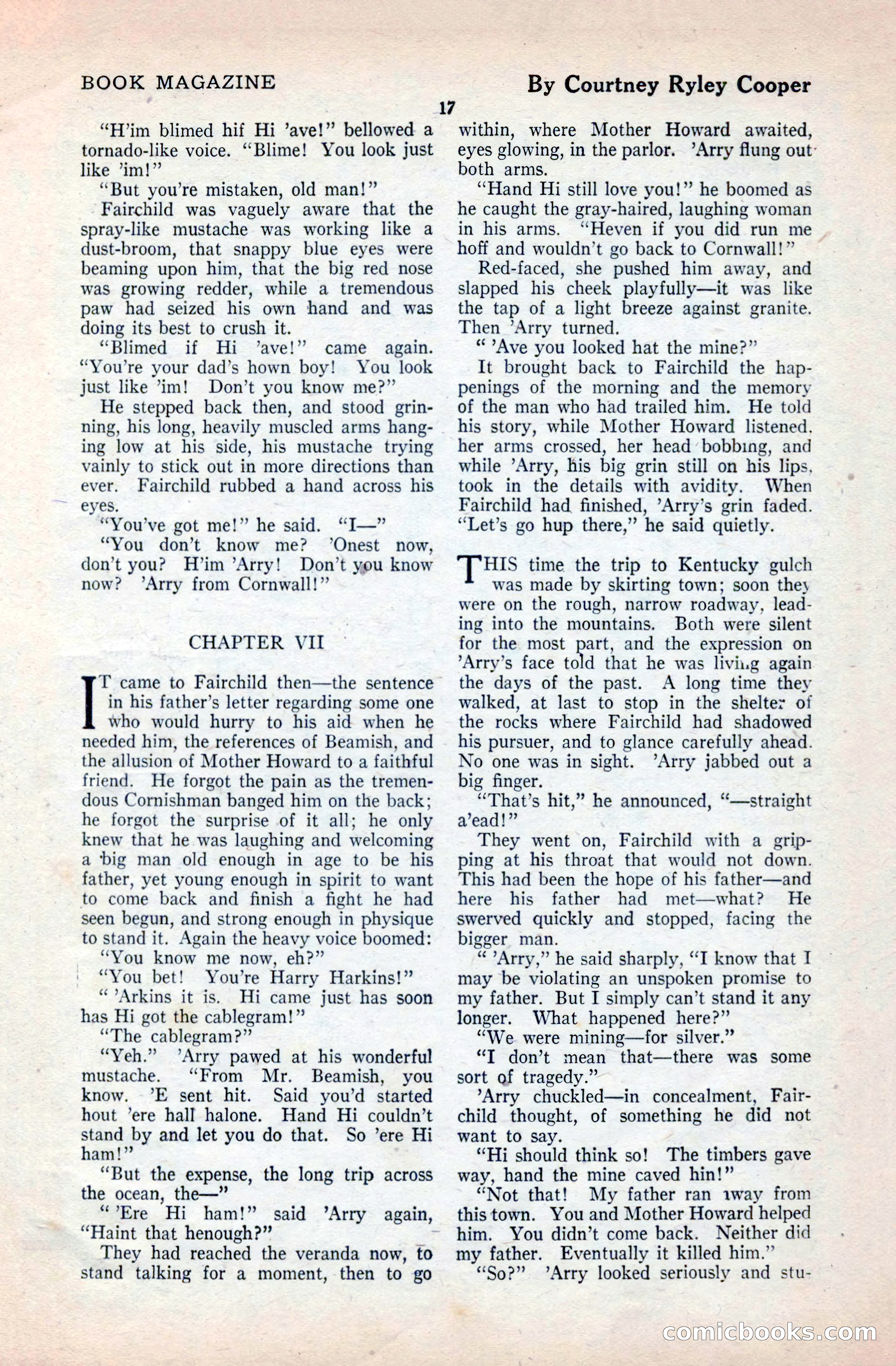 The Blue Book Magazine, April 1921 — page 23 of 202