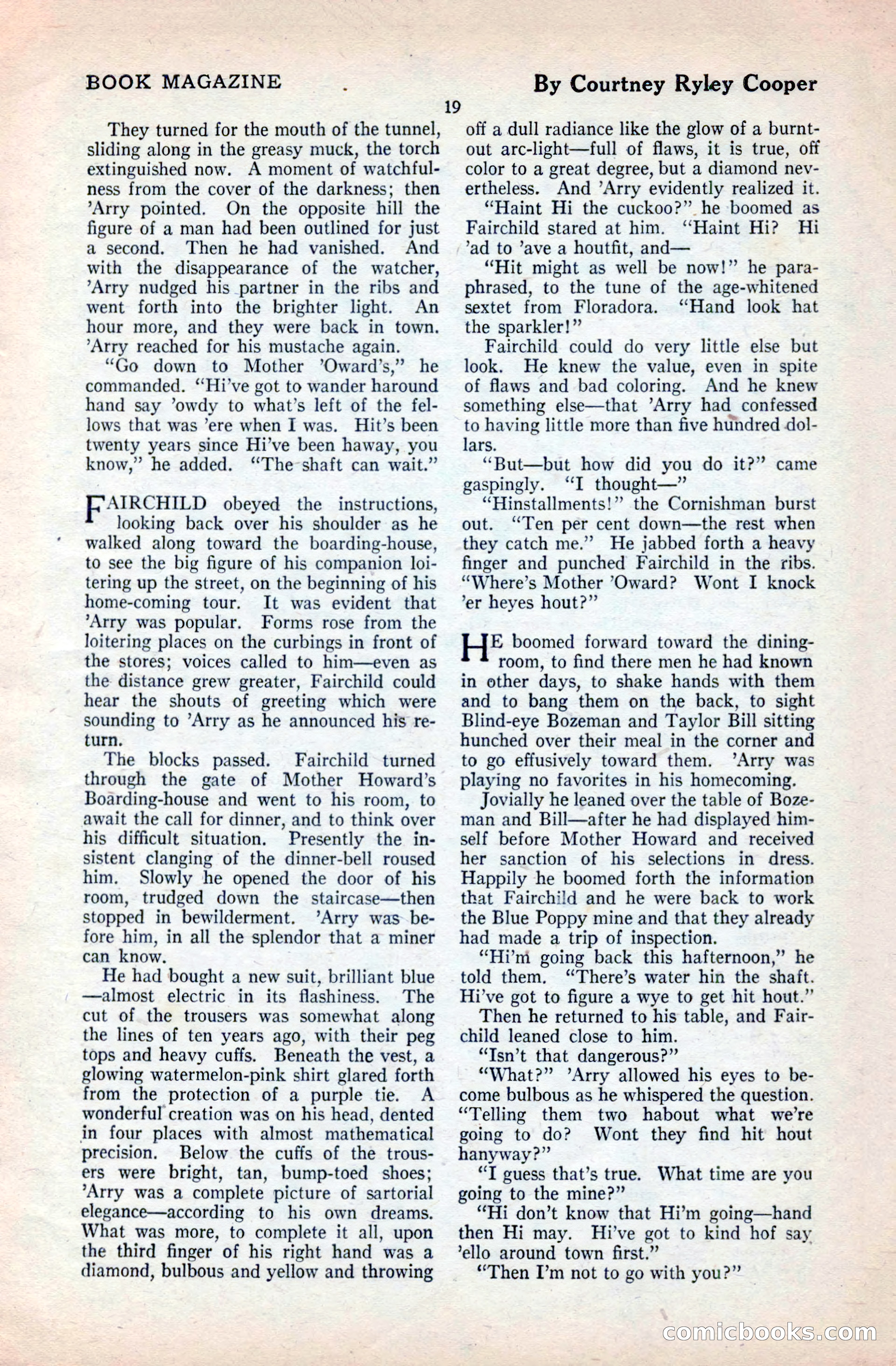 The Blue Book Magazine, April 1921 — page 25 of 202