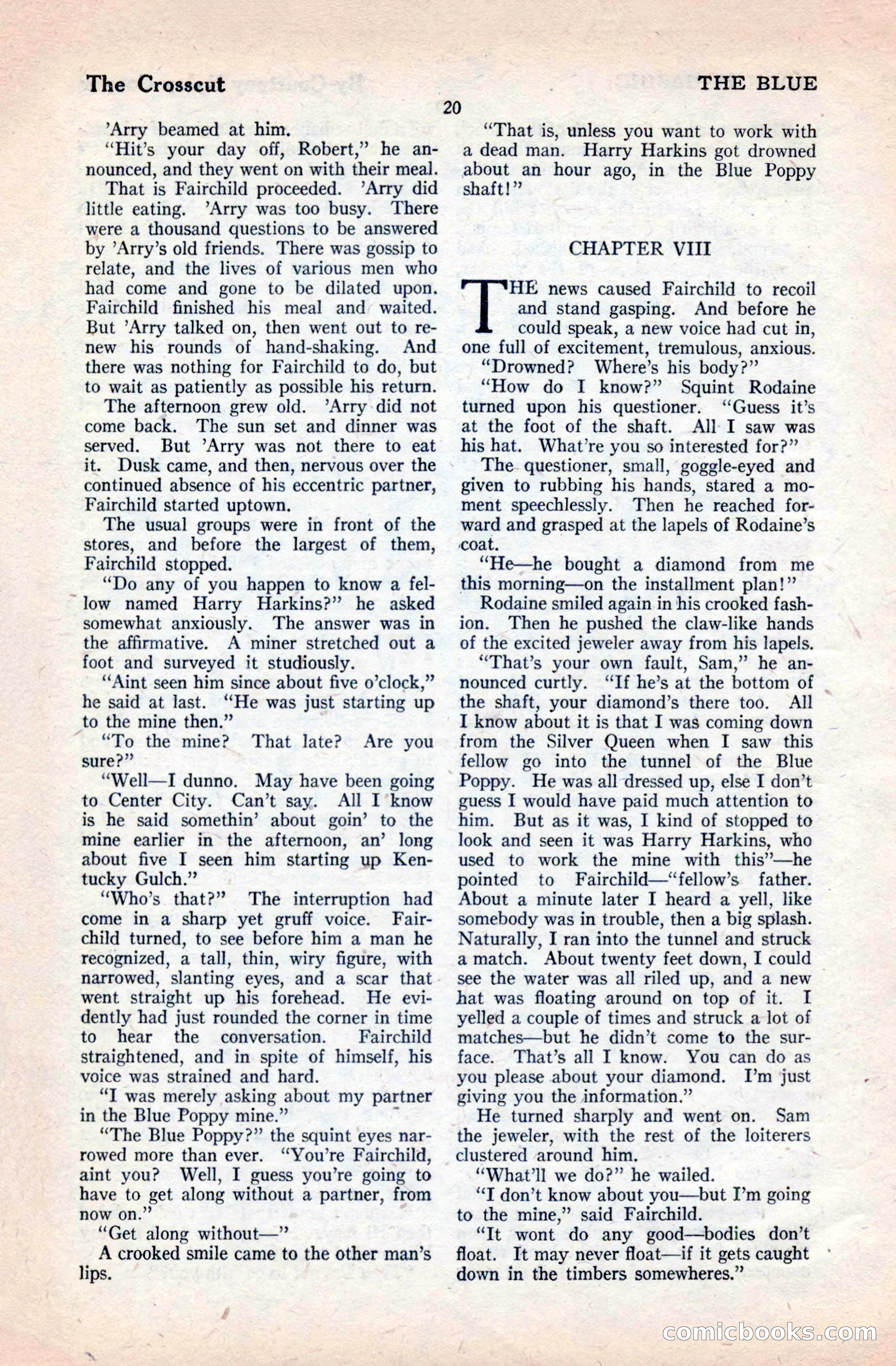 The Blue Book Magazine, April 1921 — page 26 of 202