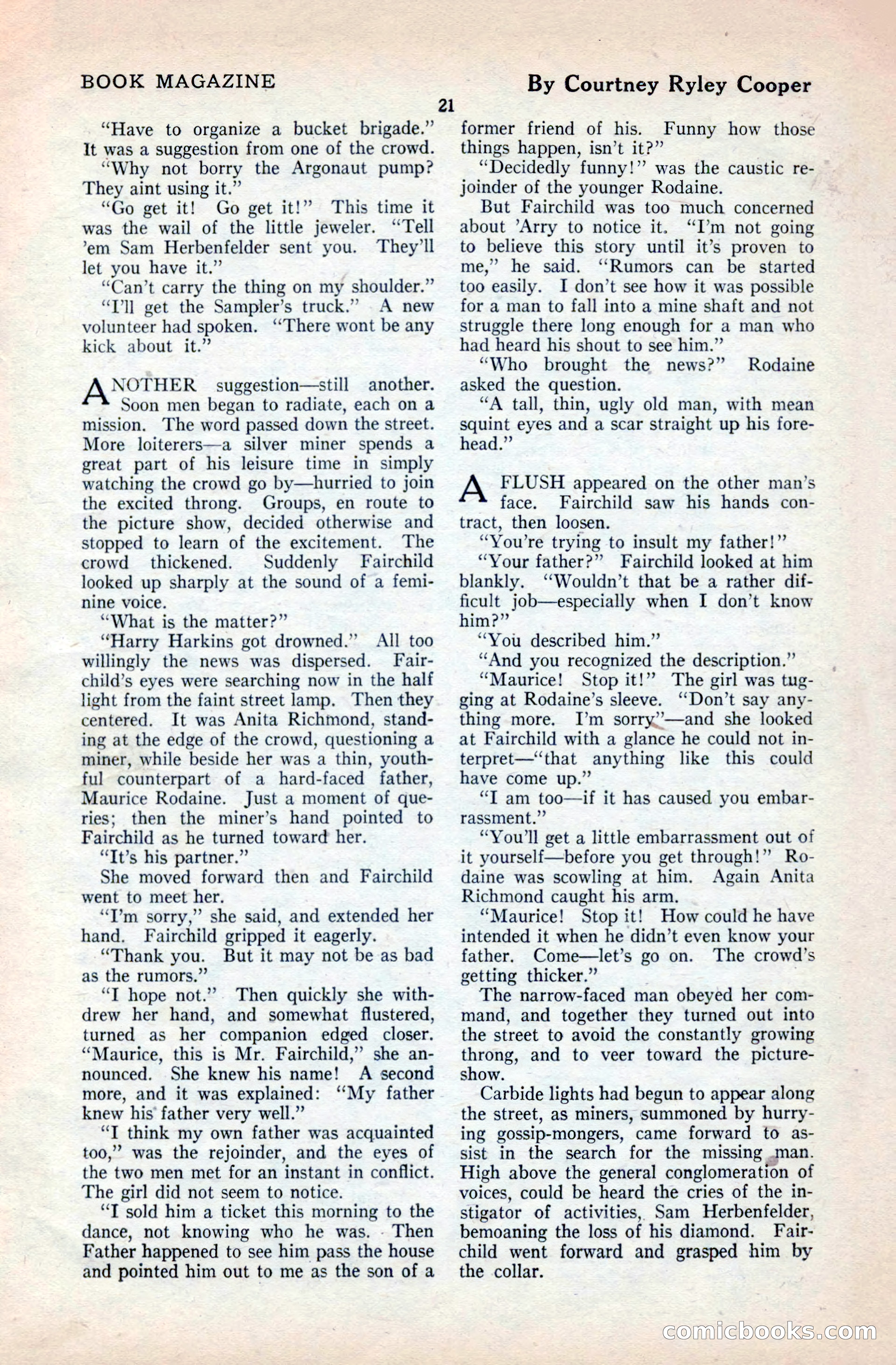 The Blue Book Magazine, April 1921 — page 27 of 202