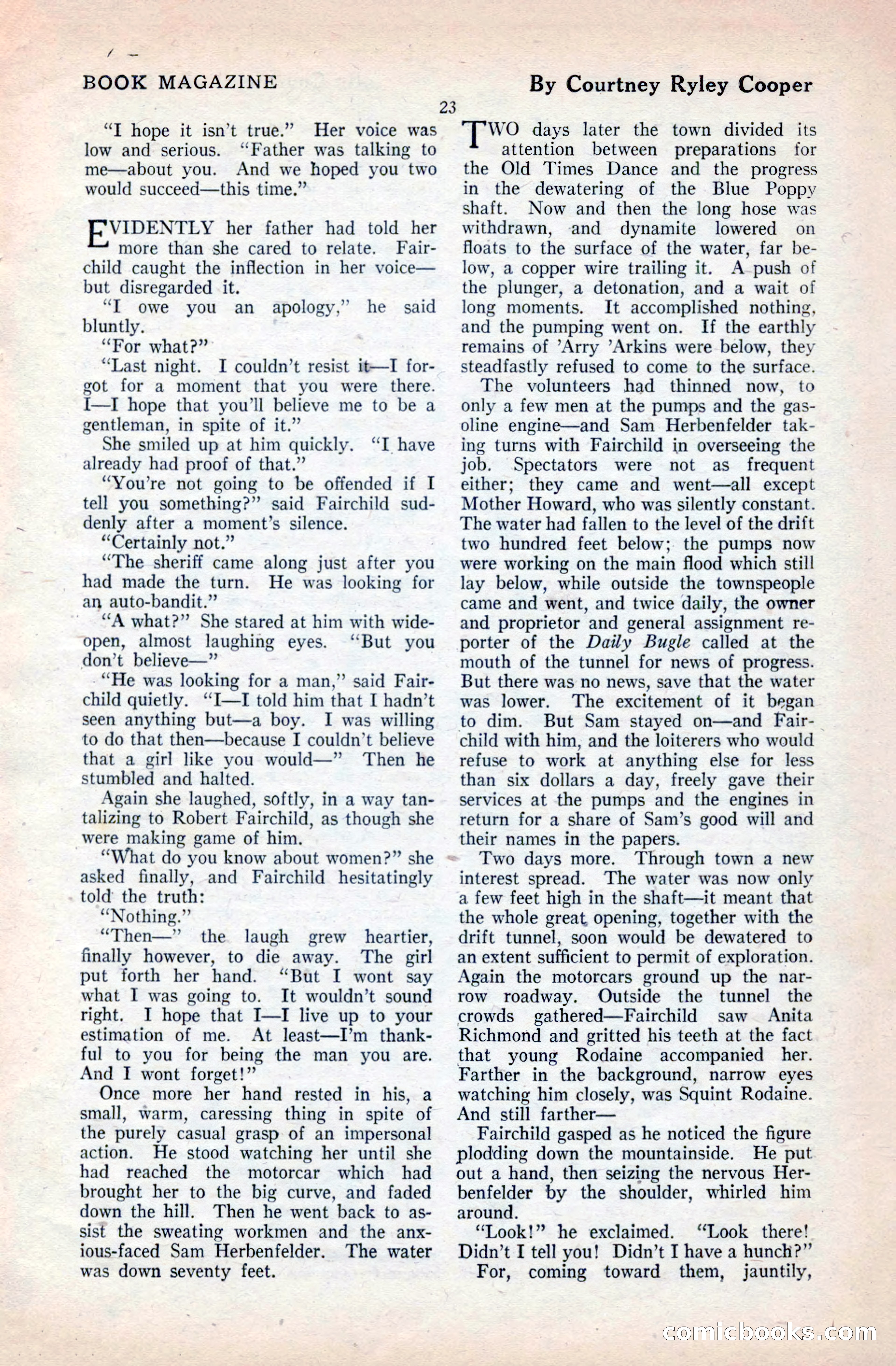 The Blue Book Magazine, April 1921 — page 29 of 202