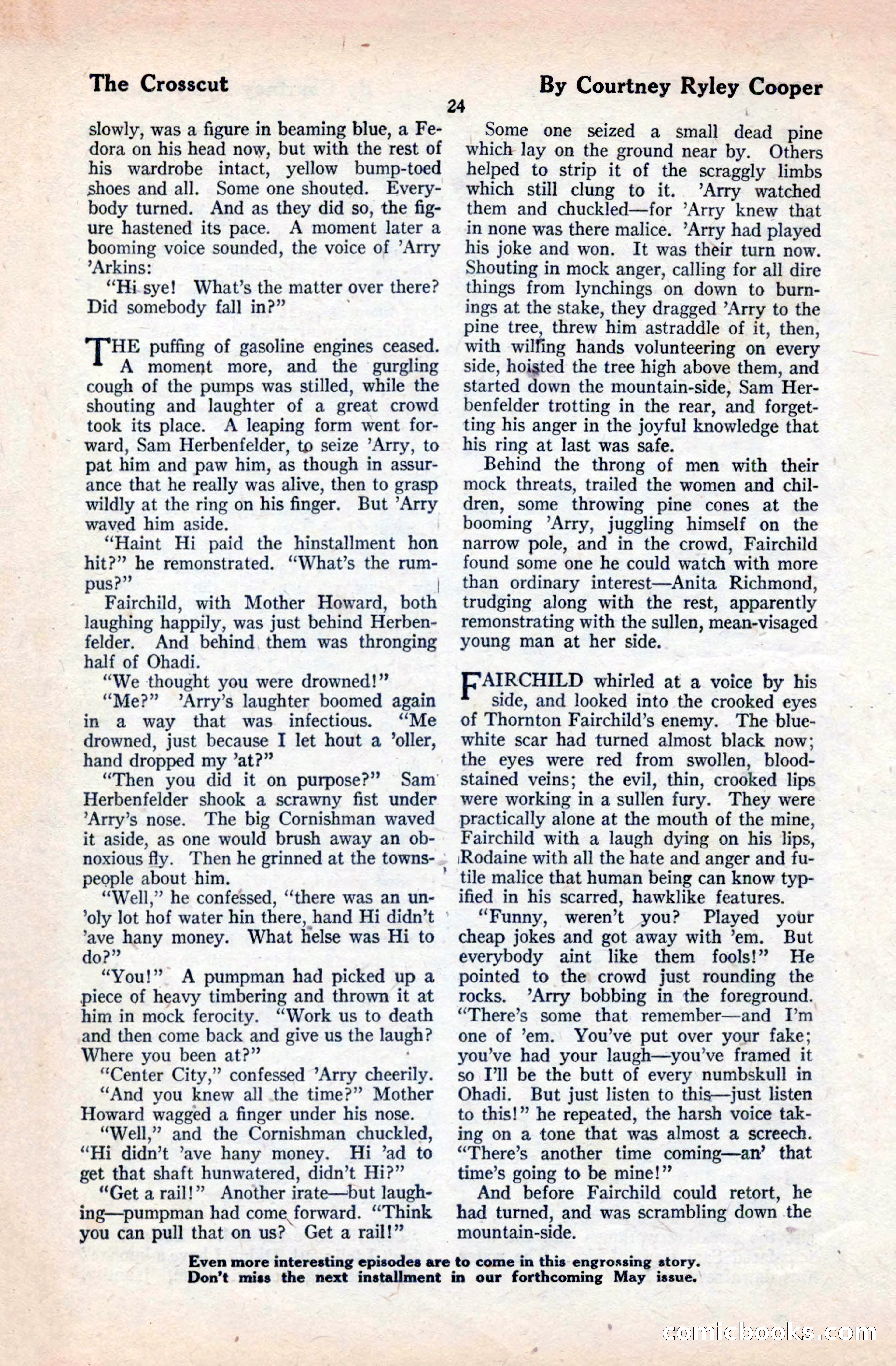 The Blue Book Magazine, April 1921 — page 30 of 202