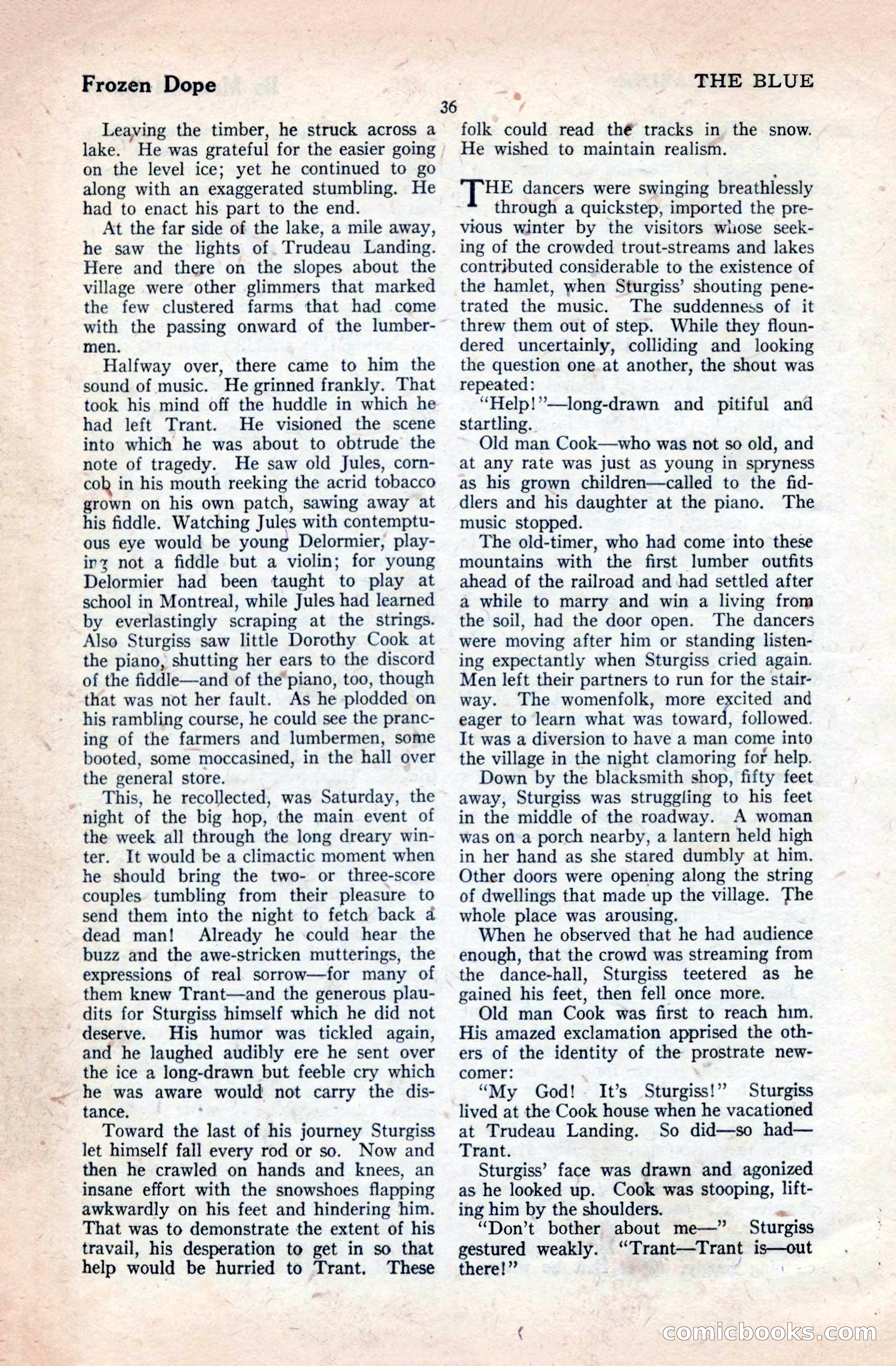 The Blue Book Magazine, April 1921 — page 36 of 202