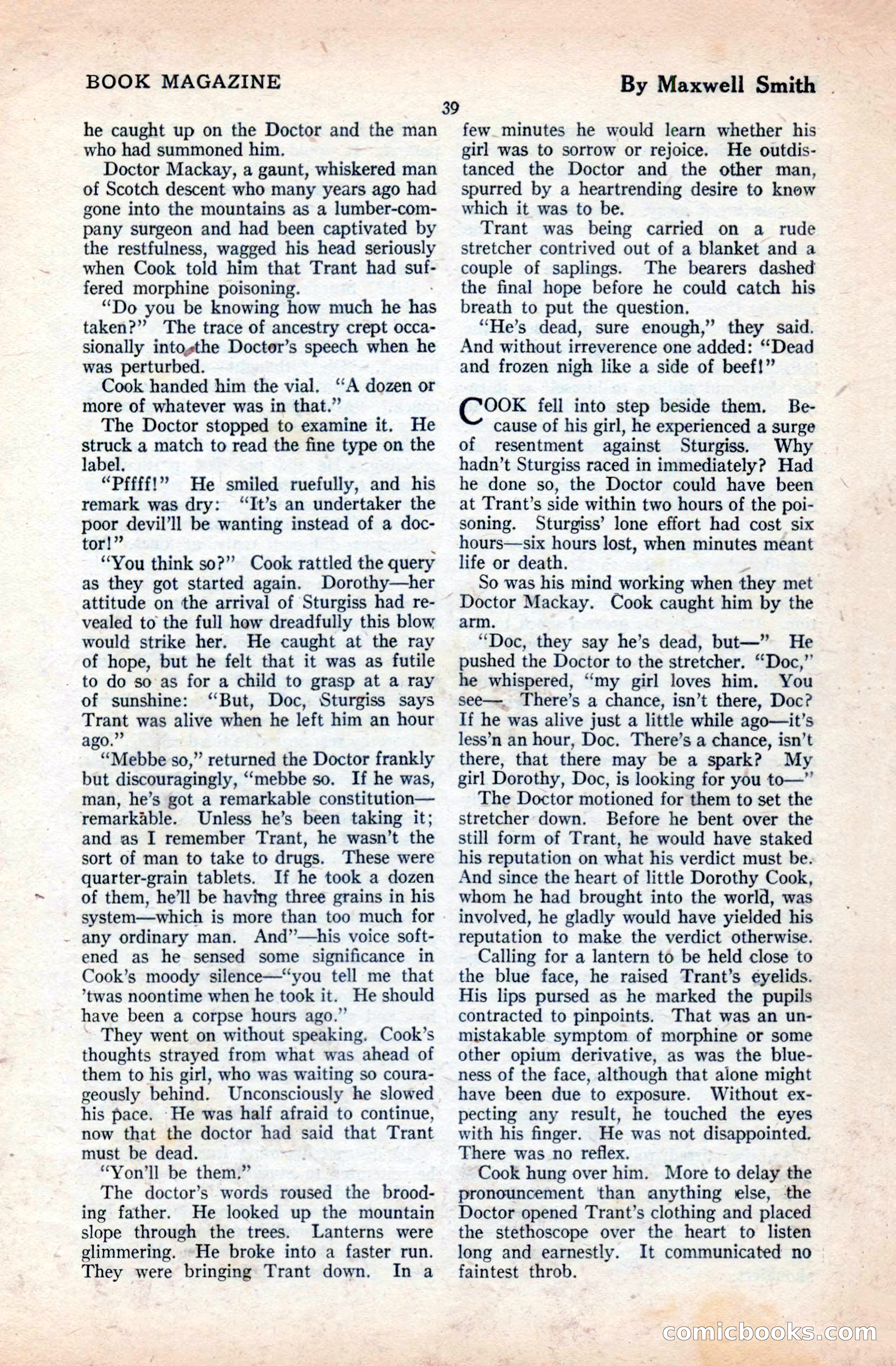 The Blue Book Magazine, April 1921 — page 39 of 202
