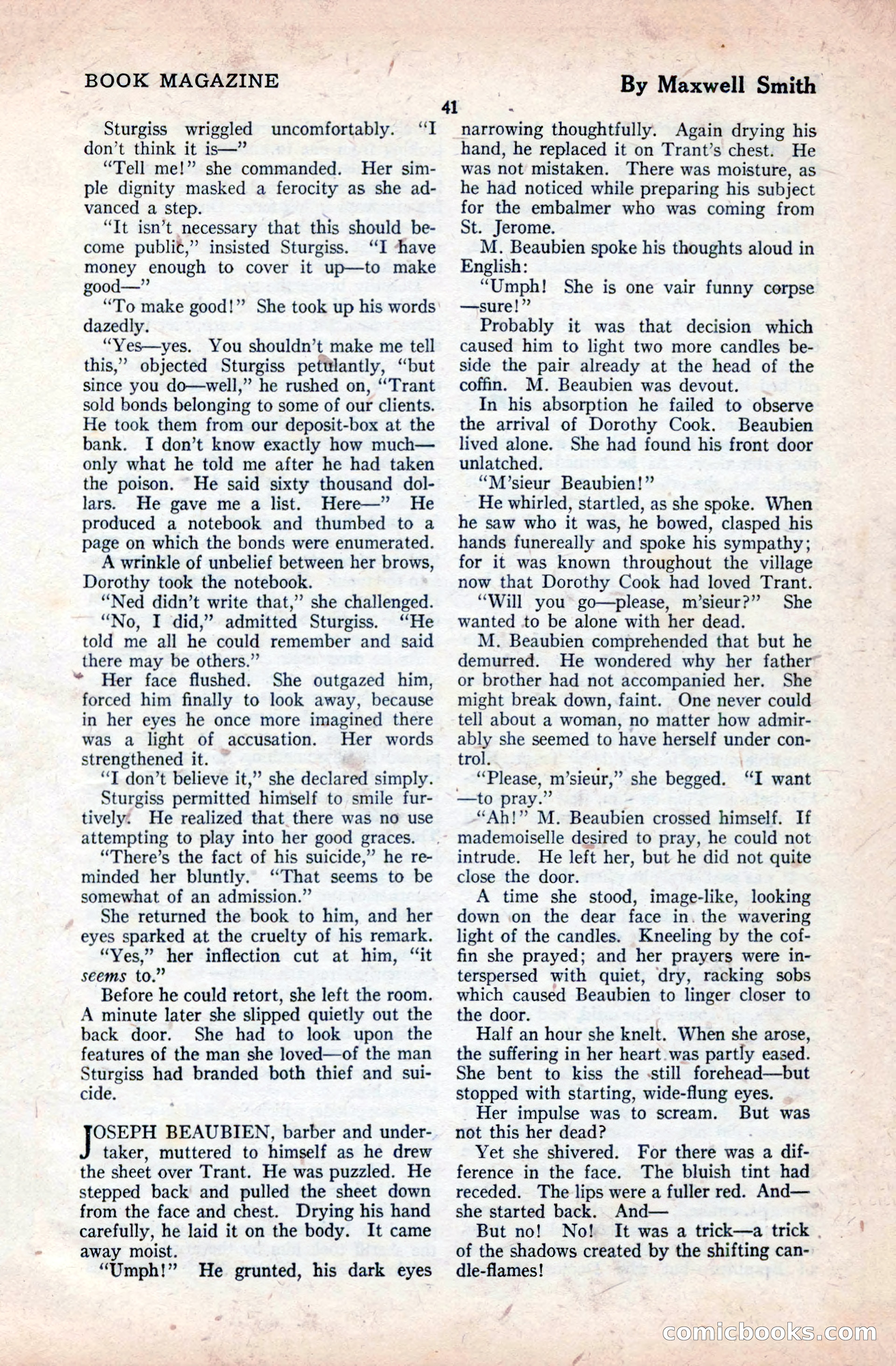 The Blue Book Magazine, April 1921 — page 41 of 202