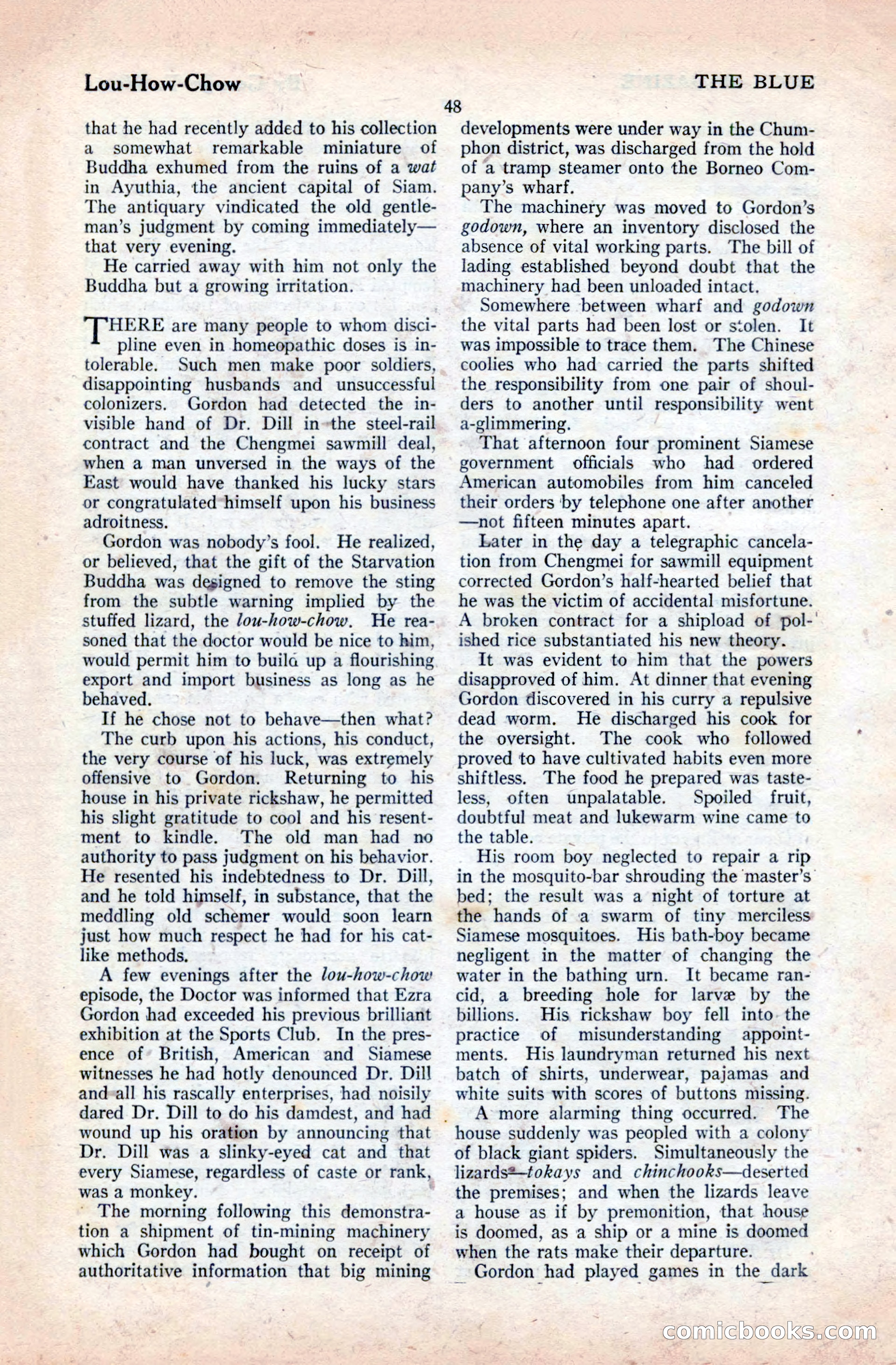 The Blue Book Magazine, April 1921 — page 48 of 202