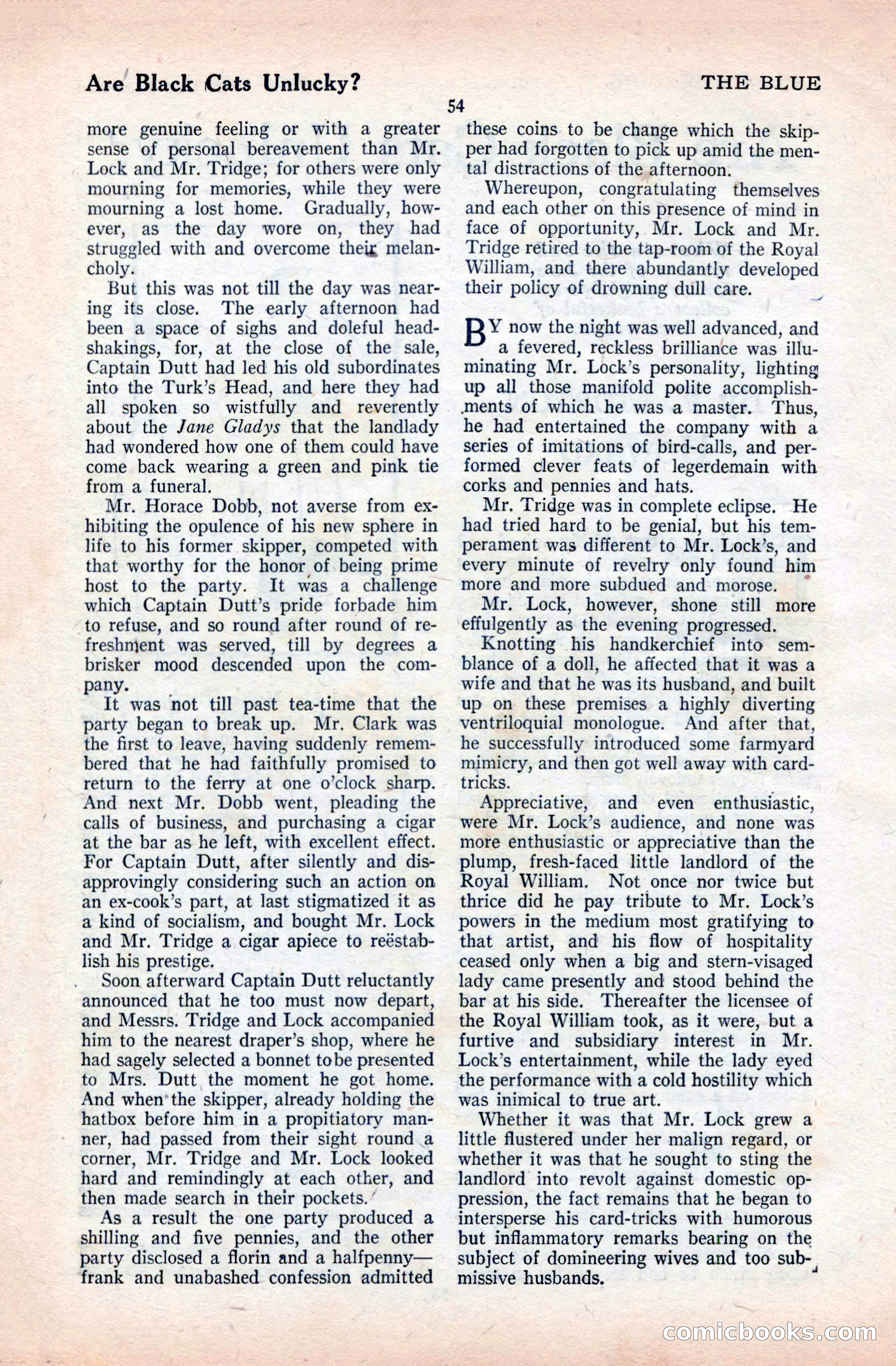 The Blue Book Magazine, April 1921 — page 54 of 202