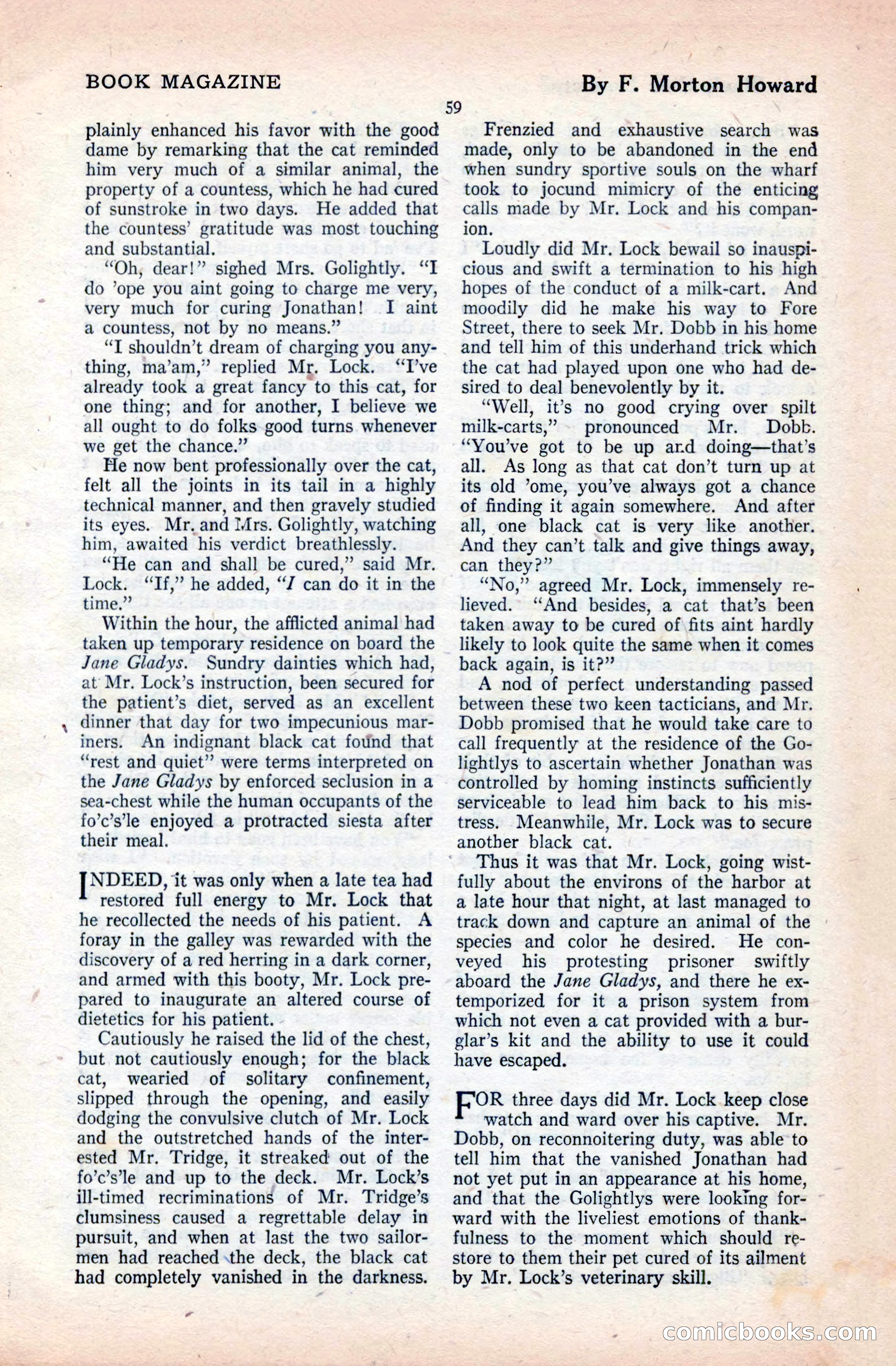 The Blue Book Magazine, April 1921 — page 59 of 202
