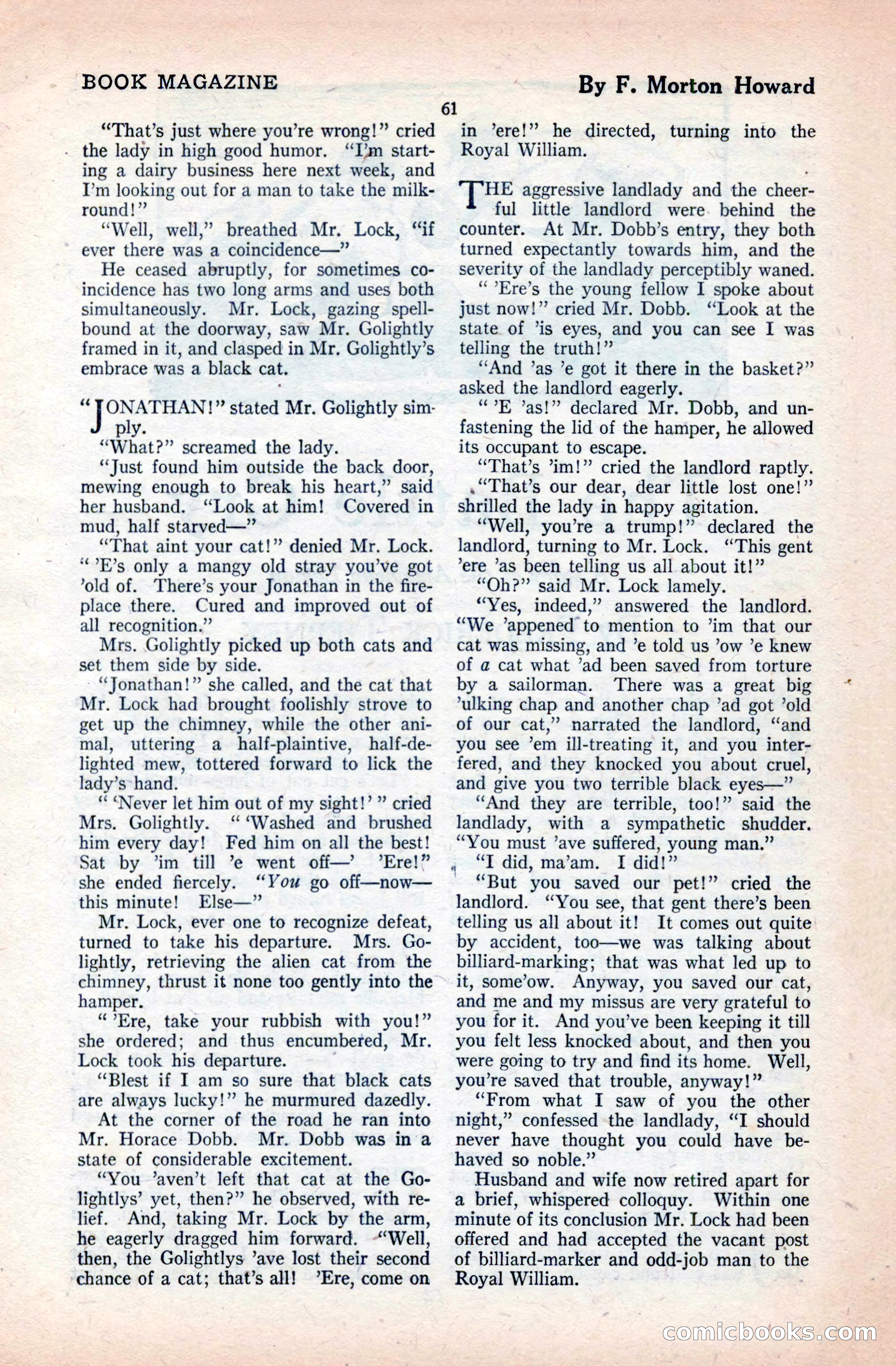The Blue Book Magazine, April 1921 — page 61 of 202