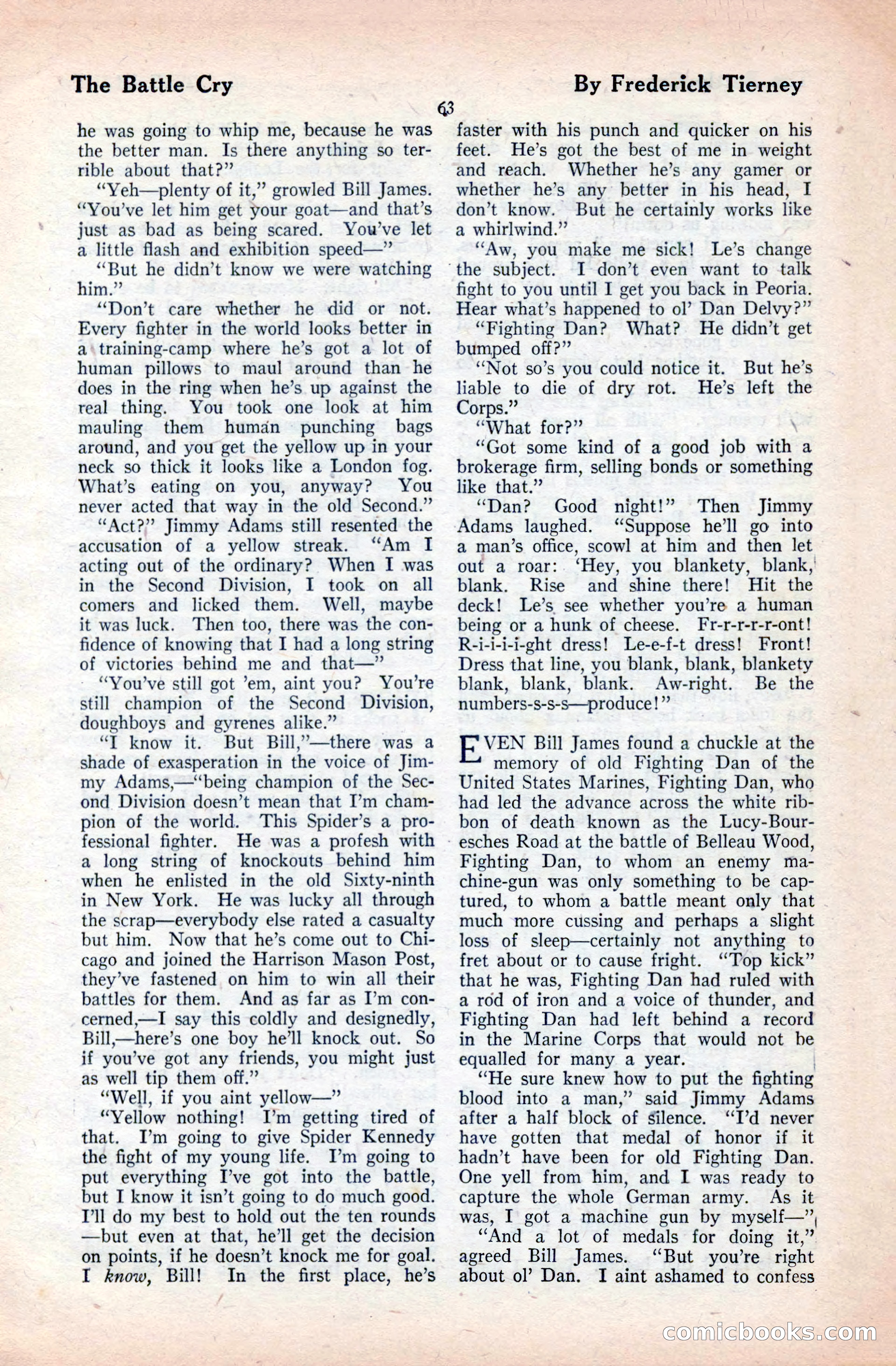 The Blue Book Magazine, April 1921 — page 63 of 202